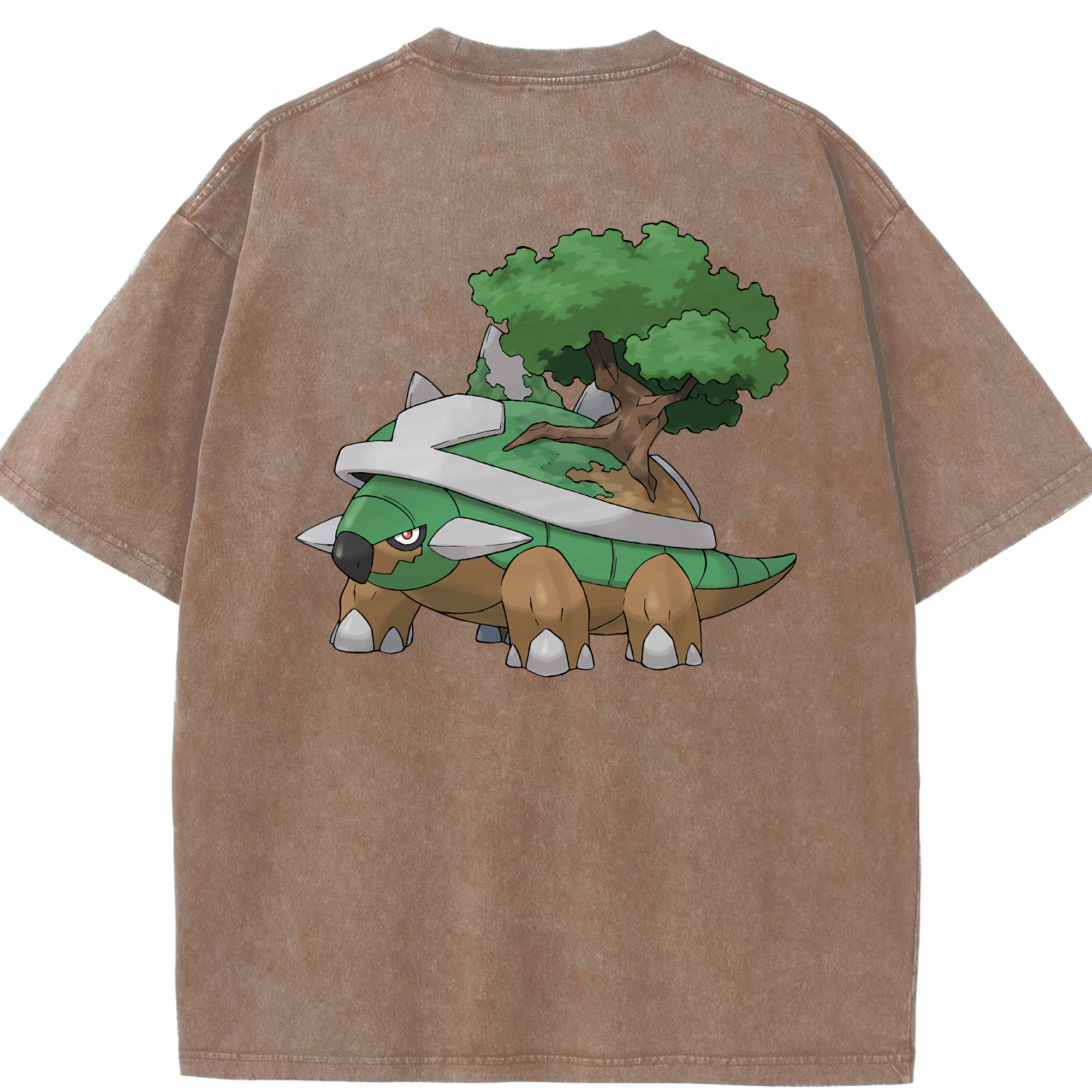 （画像用） ポケットモンスター Pokémon 綿100% ヴィンテージ風 半袖Tシャツ（背面プリント）