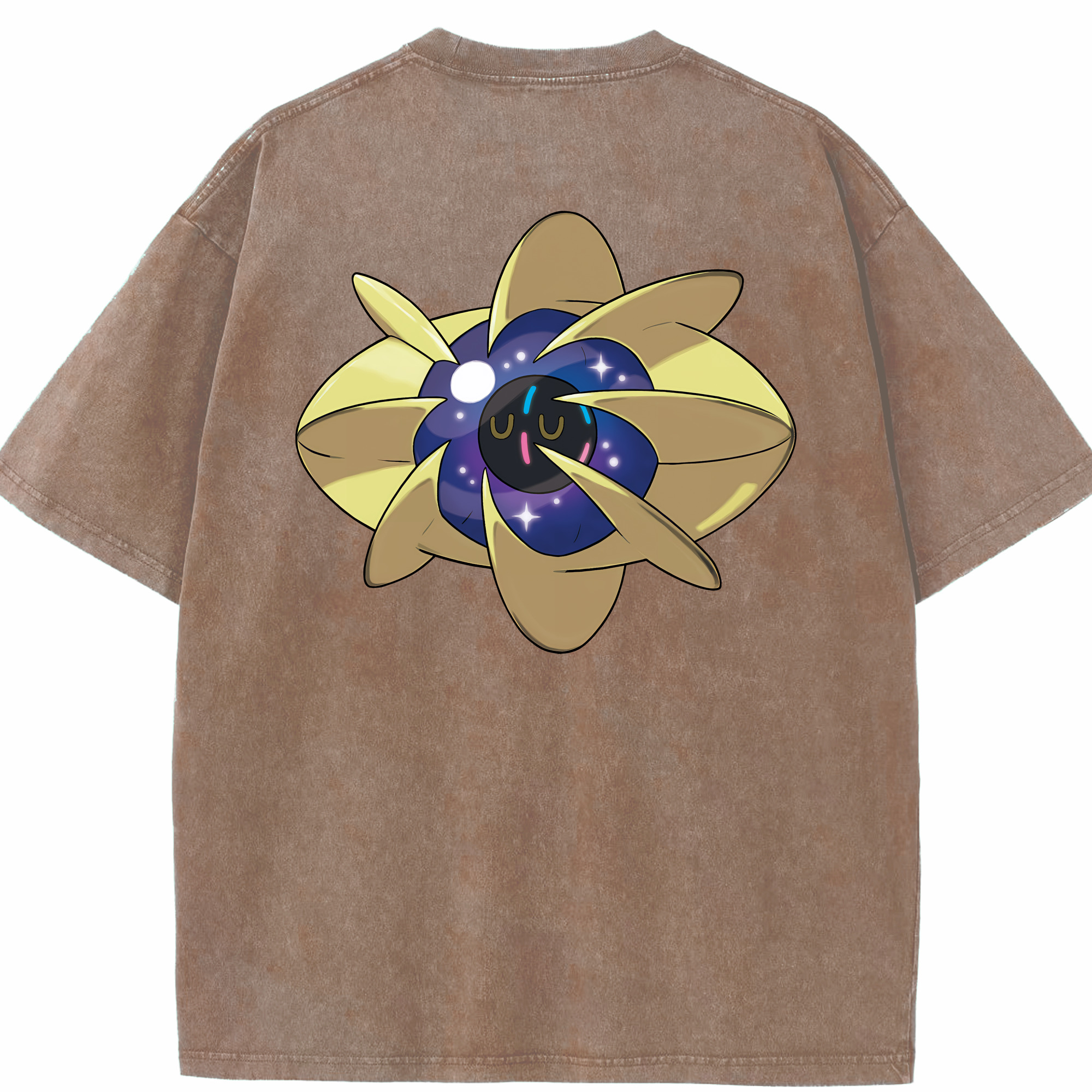 （画像用） ポケットモンスター Pokémon 綿100% ヴィンテージ風 半袖Tシャツ（背面プリント）