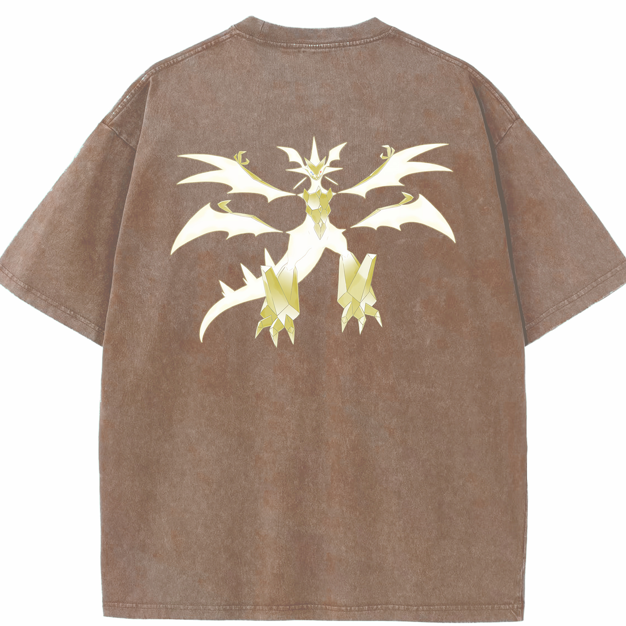 （画像用） ポケットモンスター Pokémon 綿100% ヴィンテージ風 半袖Tシャツ（背面プリント）