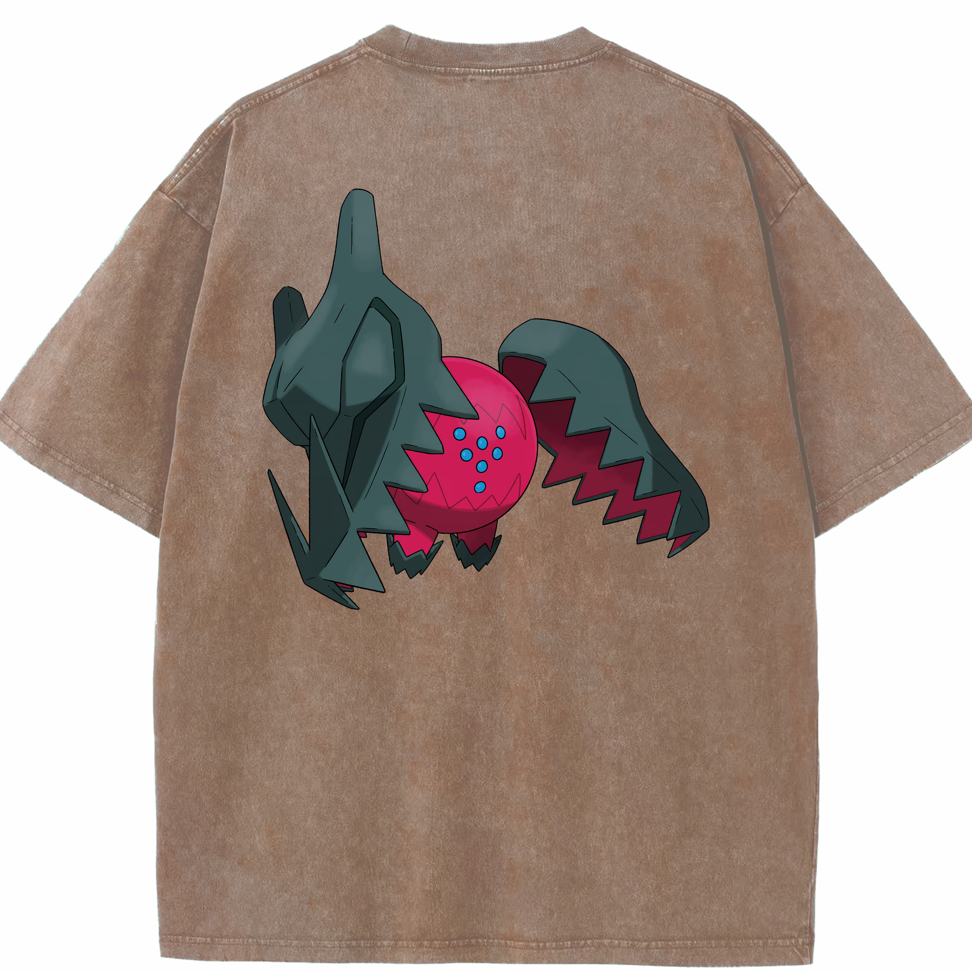 （画像用） ポケットモンスター Pokémon 綿100% ヴィンテージ風 半袖Tシャツ（背面プリント）