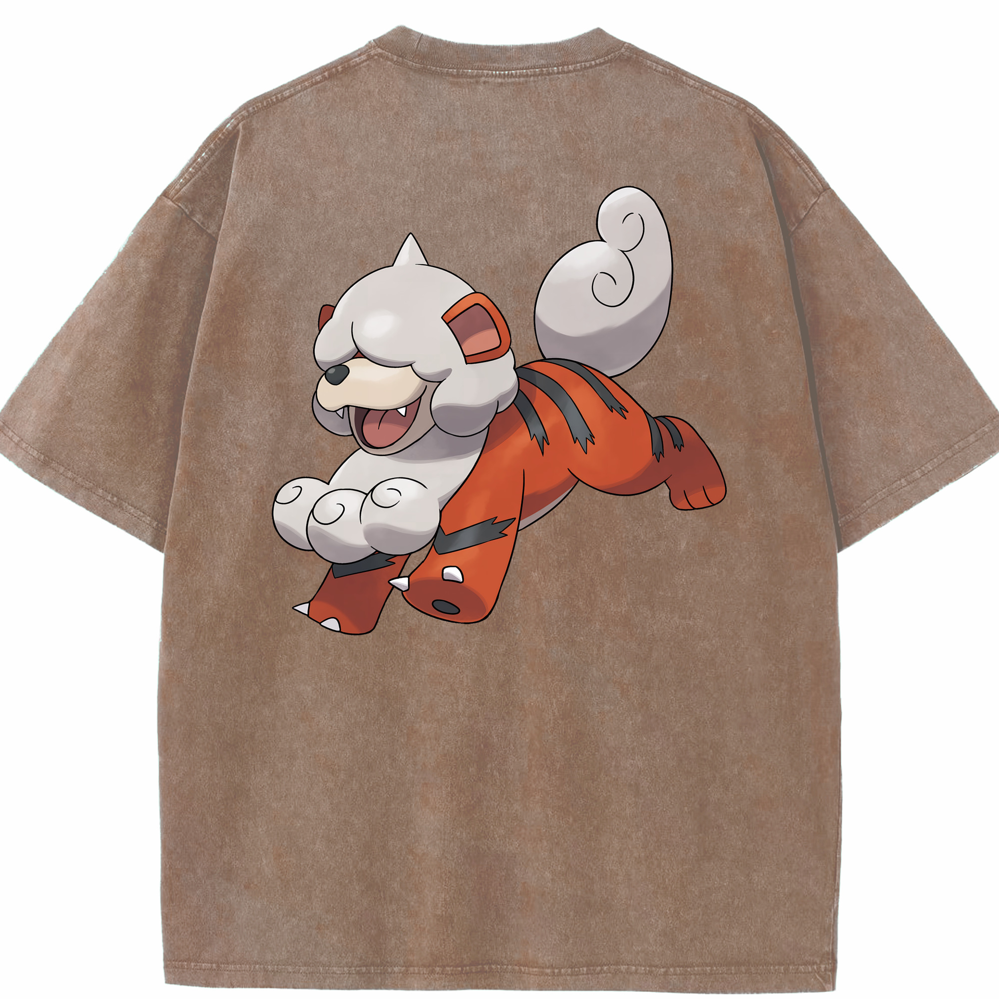 （画像用） ポケットモンスター Pokémon 綿100% ヴィンテージ風 半袖Tシャツ（背面プリント）