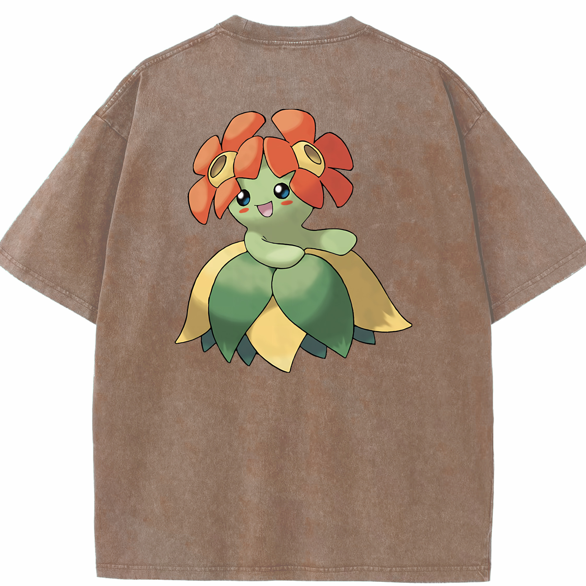 （画像用） ポケットモンスター Pokémon 綿100% ヴィンテージ風 半袖Tシャツ（背面プリント）
