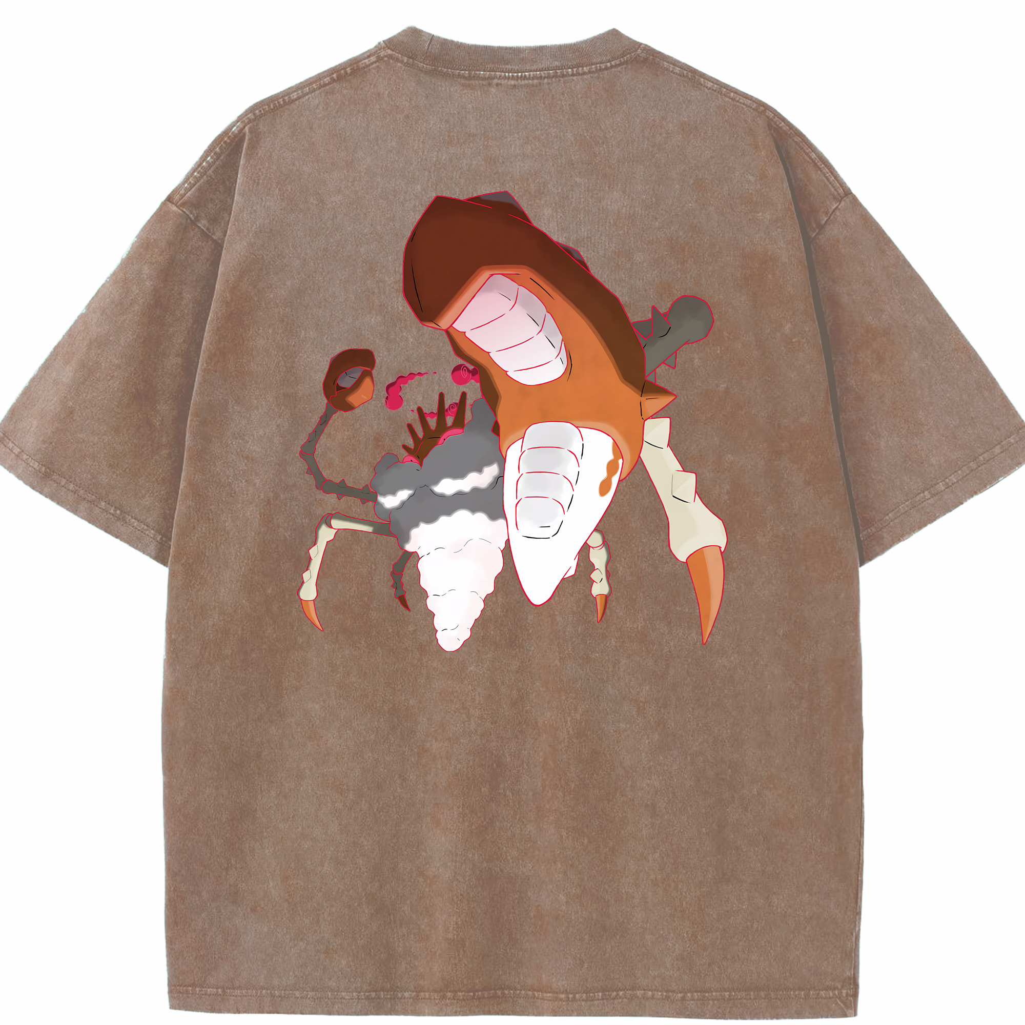 （画像用） ポケットモンスター Pokémon 綿100% ヴィンテージ風 半袖Tシャツ（背面プリント）