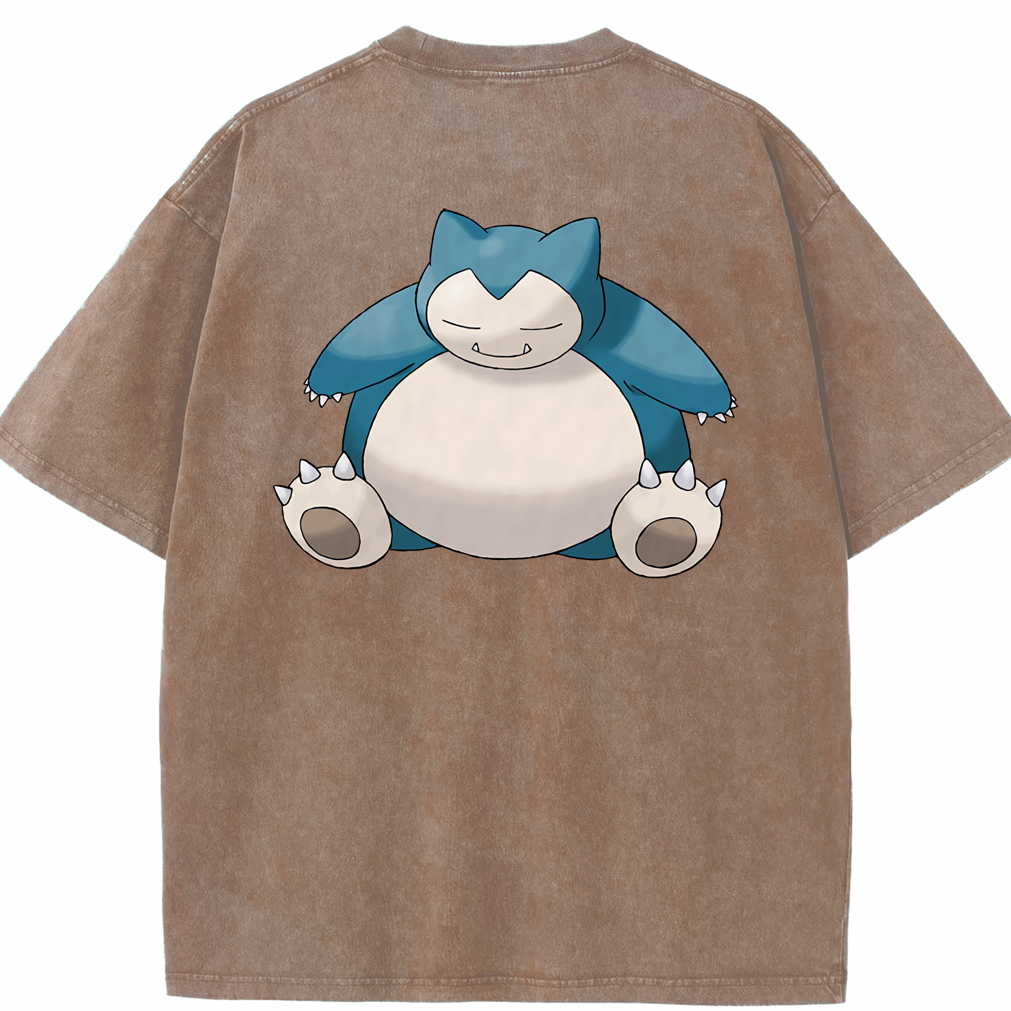 （画像用） ポケットモンスター Pokémon 綿100% ヴィンテージ風 半袖Tシャツ（背面プリント）