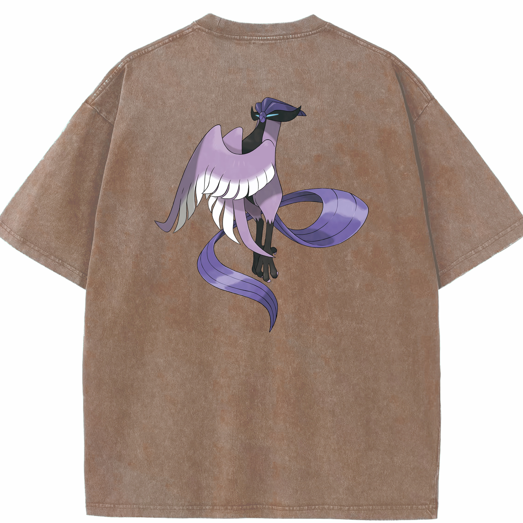 （画像用） ポケットモンスター Pokémon 綿100% ヴィンテージ風 半袖Tシャツ（背面プリント）