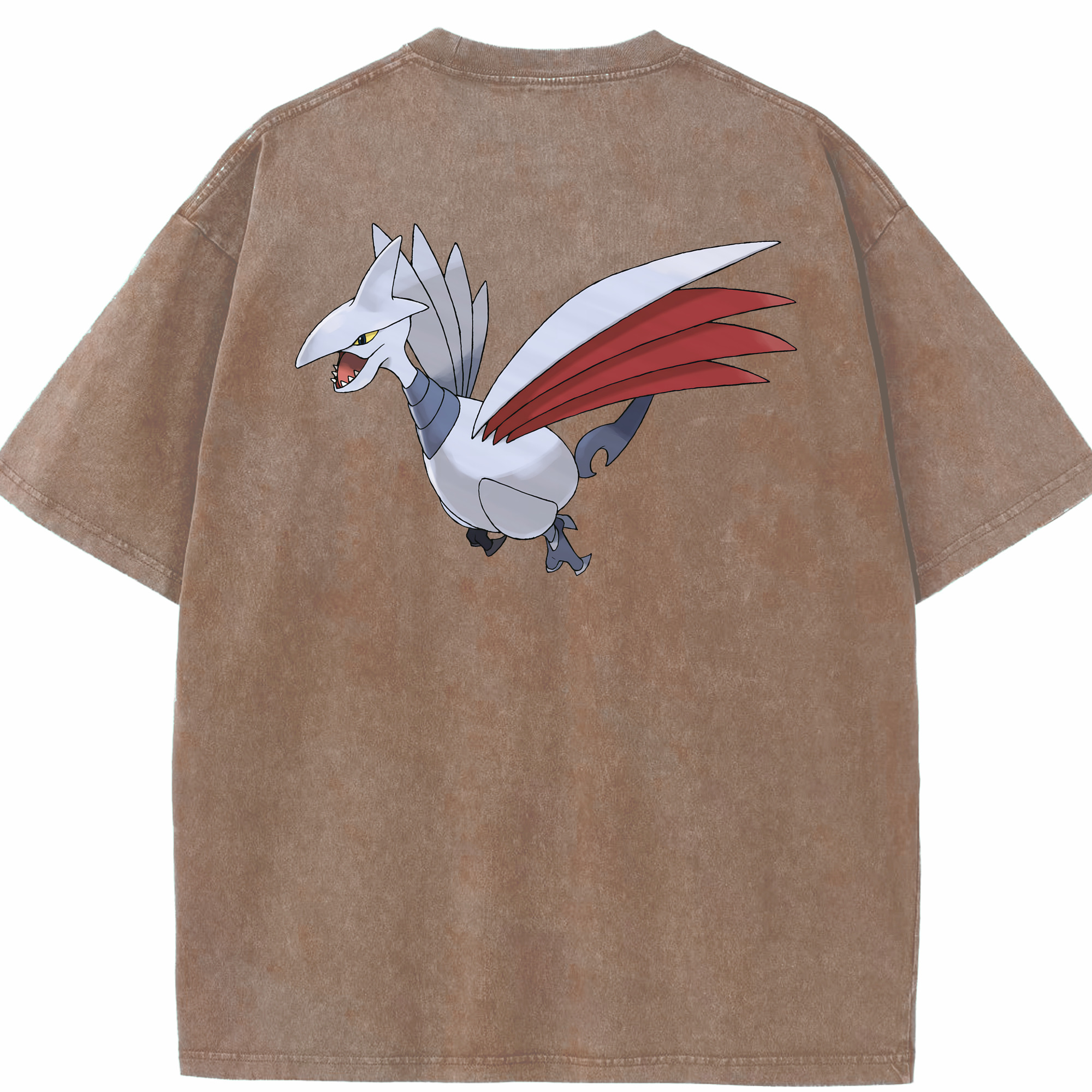（画像用） ポケットモンスター Pokémon 綿100% ヴィンテージ風 半袖Tシャツ（背面プリント）