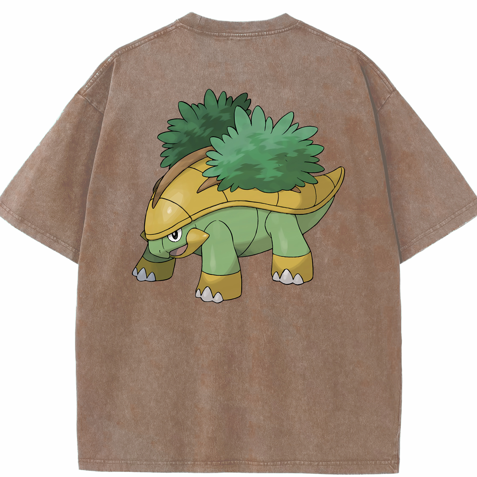 （画像用） ポケットモンスター Pokémon 綿100% ヴィンテージ風 半袖Tシャツ（背面プリント）
