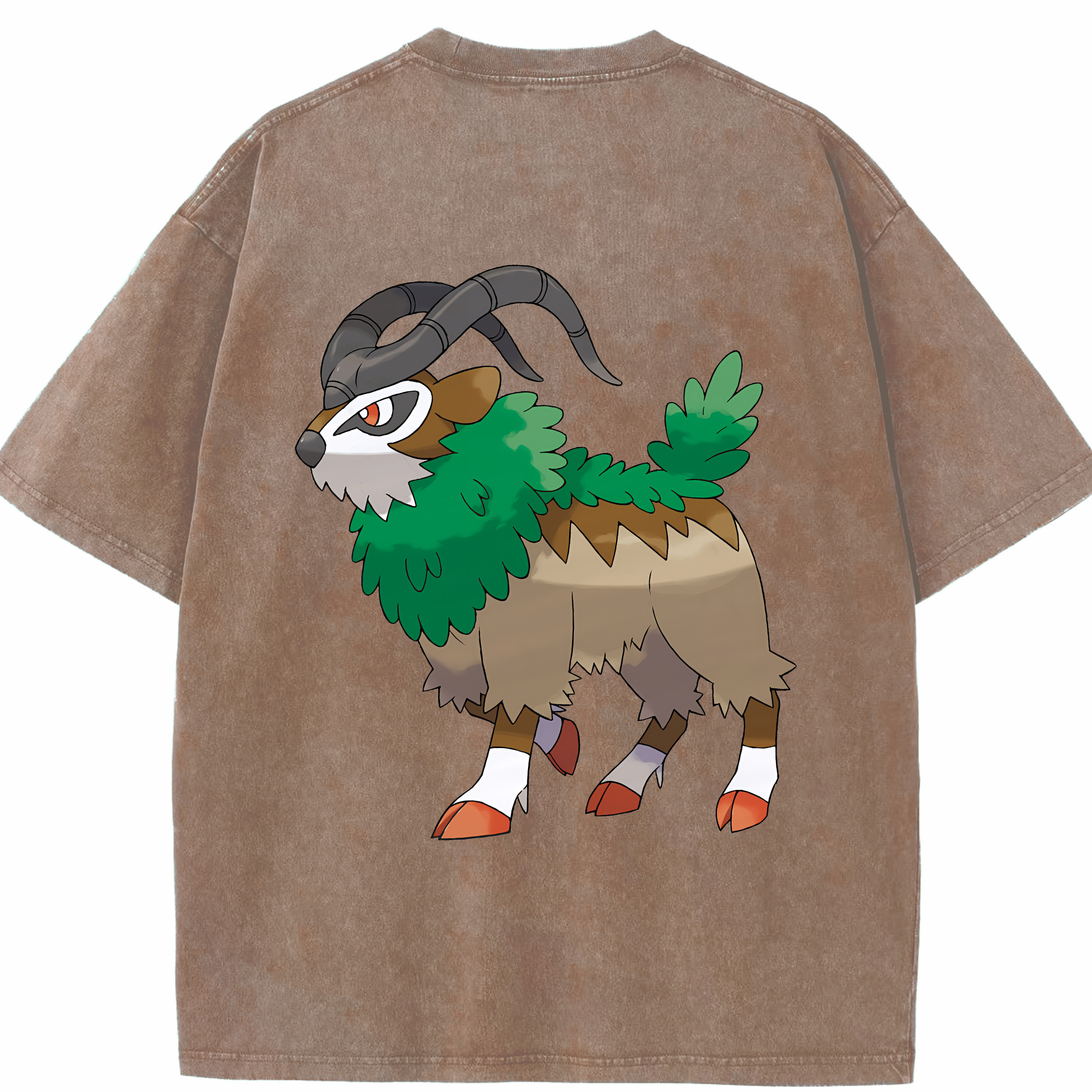 （画像用） ポケットモンスター Pokémon 綿100% ヴィンテージ風 半袖Tシャツ（背面プリント）