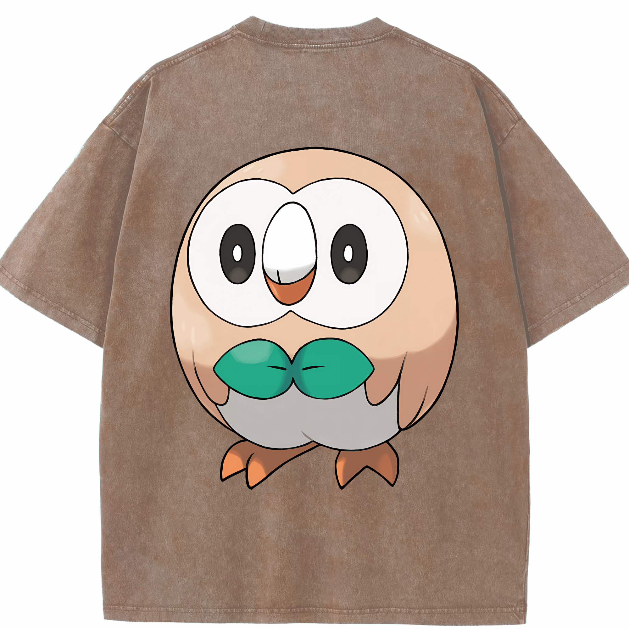 （画像用） ポケットモンスター Pokémon 綿100% ヴィンテージ風 半袖Tシャツ（背面プリント）