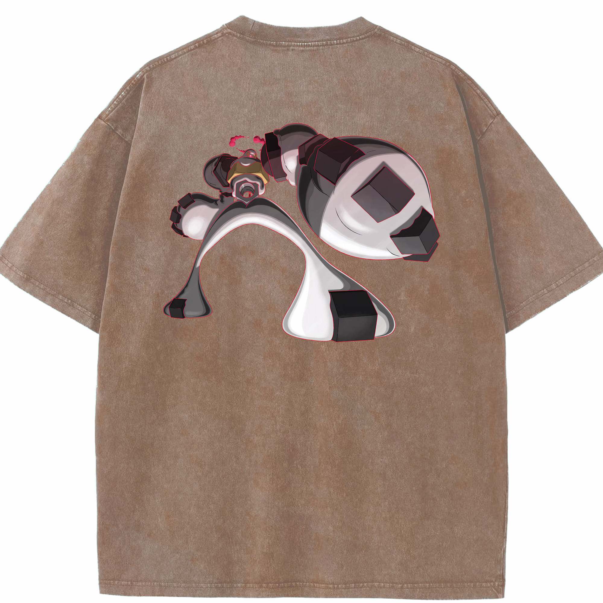 （画像用） ポケットモンスター Pokémon 綿100% ヴィンテージ風 半袖Tシャツ（背面プリント）