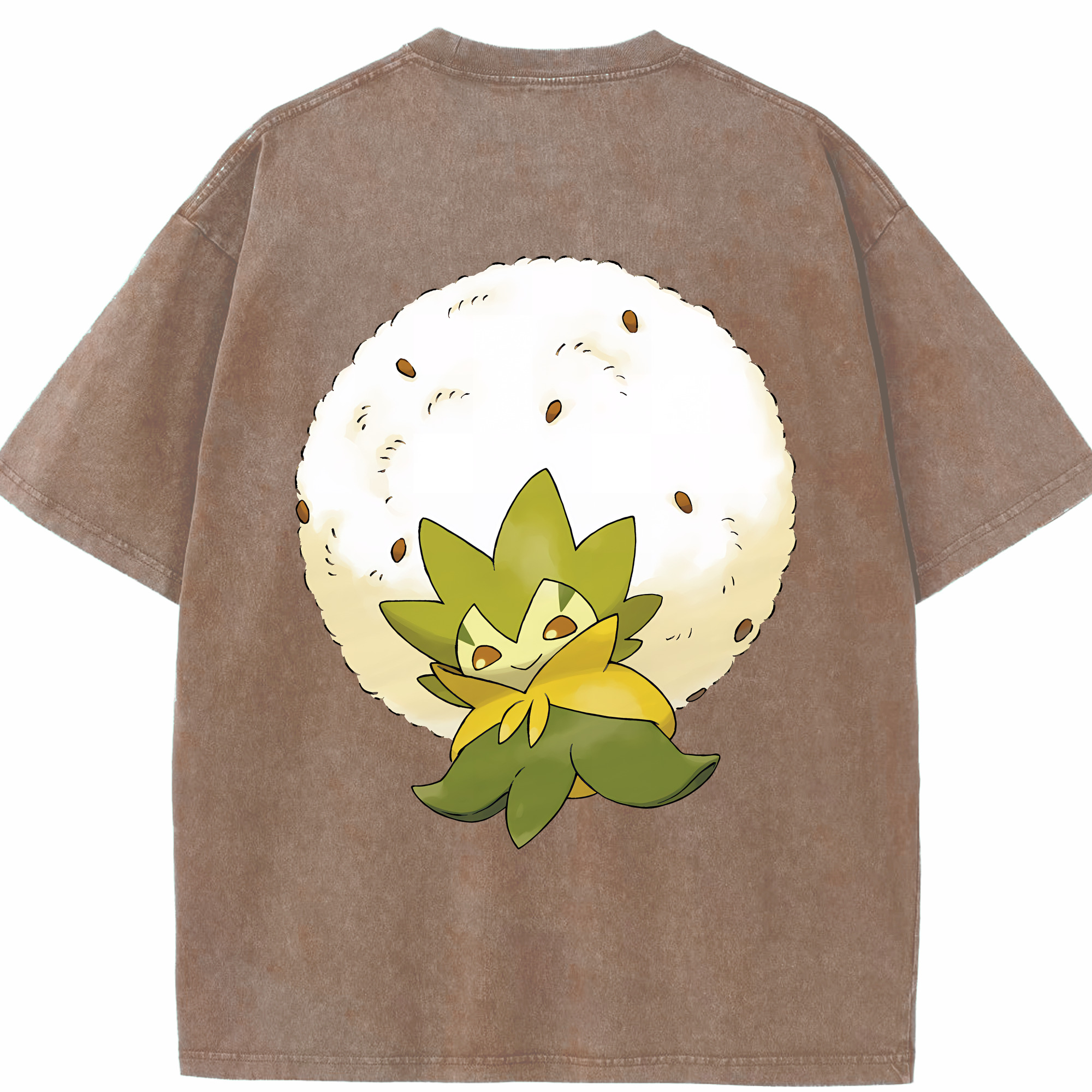 （画像用） ポケットモンスター Pokémon 綿100% ヴィンテージ風 半袖Tシャツ（背面プリント）