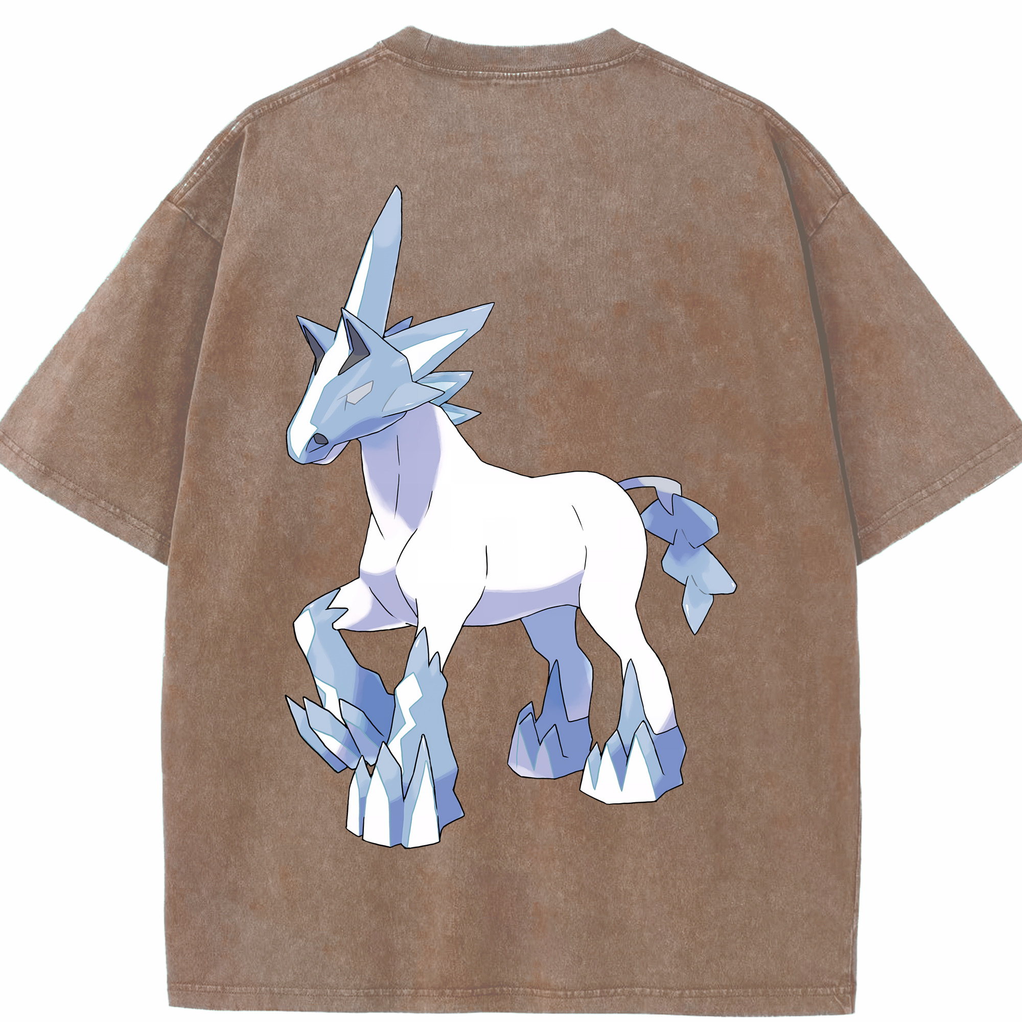 （画像用） ポケットモンスター Pokémon 綿100% ヴィンテージ風 半袖Tシャツ（背面プリント）