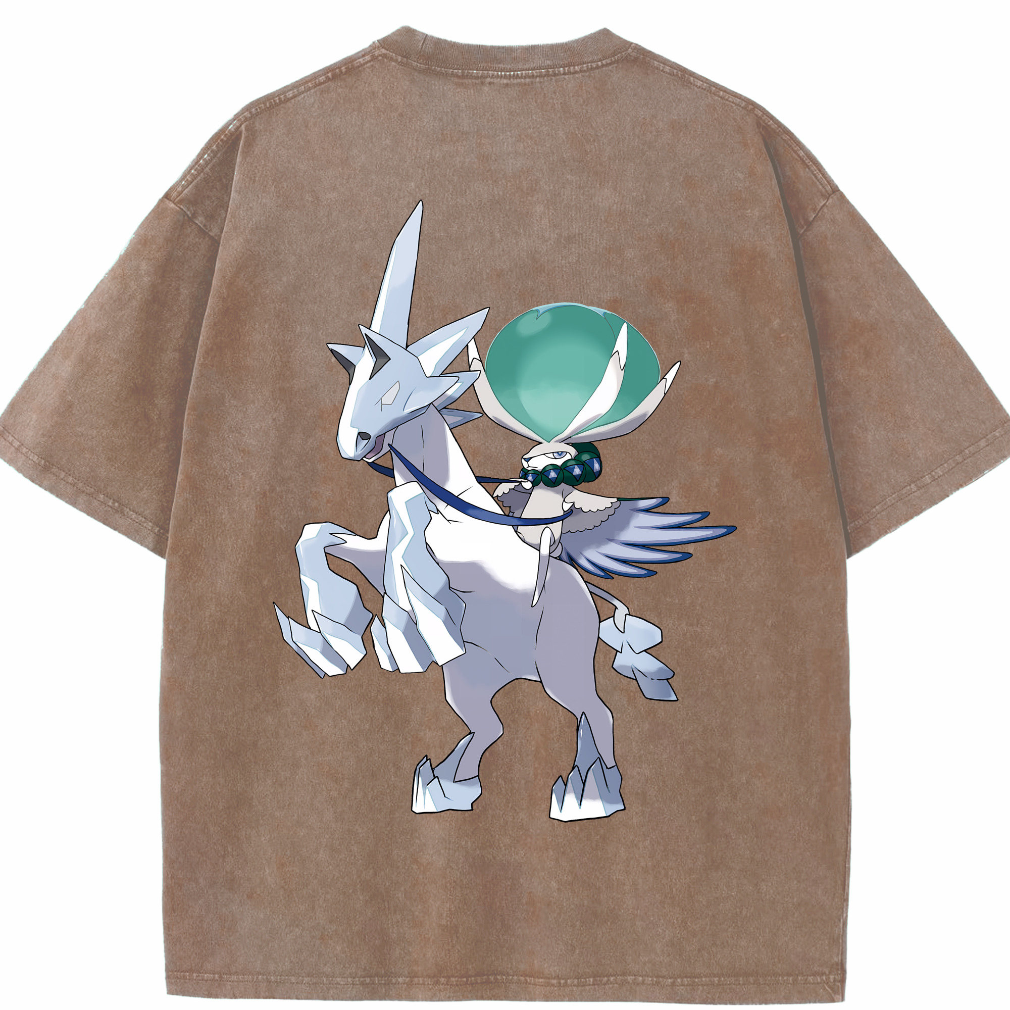 （画像用） ポケットモンスター Pokémon 綿100% ヴィンテージ風 半袖Tシャツ（背面プリント）