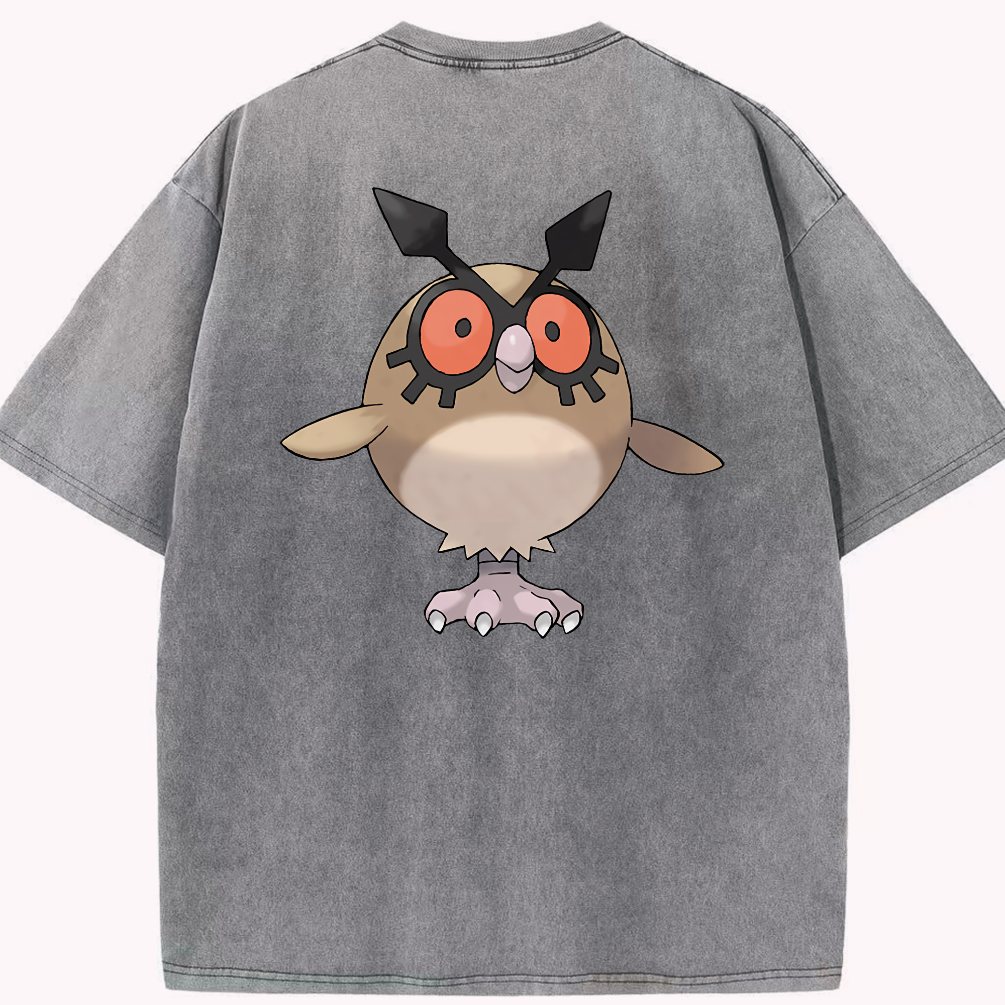 （画像用） ポケットモンスター Pokémon 綿100% ヴィンテージ風 半袖Tシャツ（背面プリント）