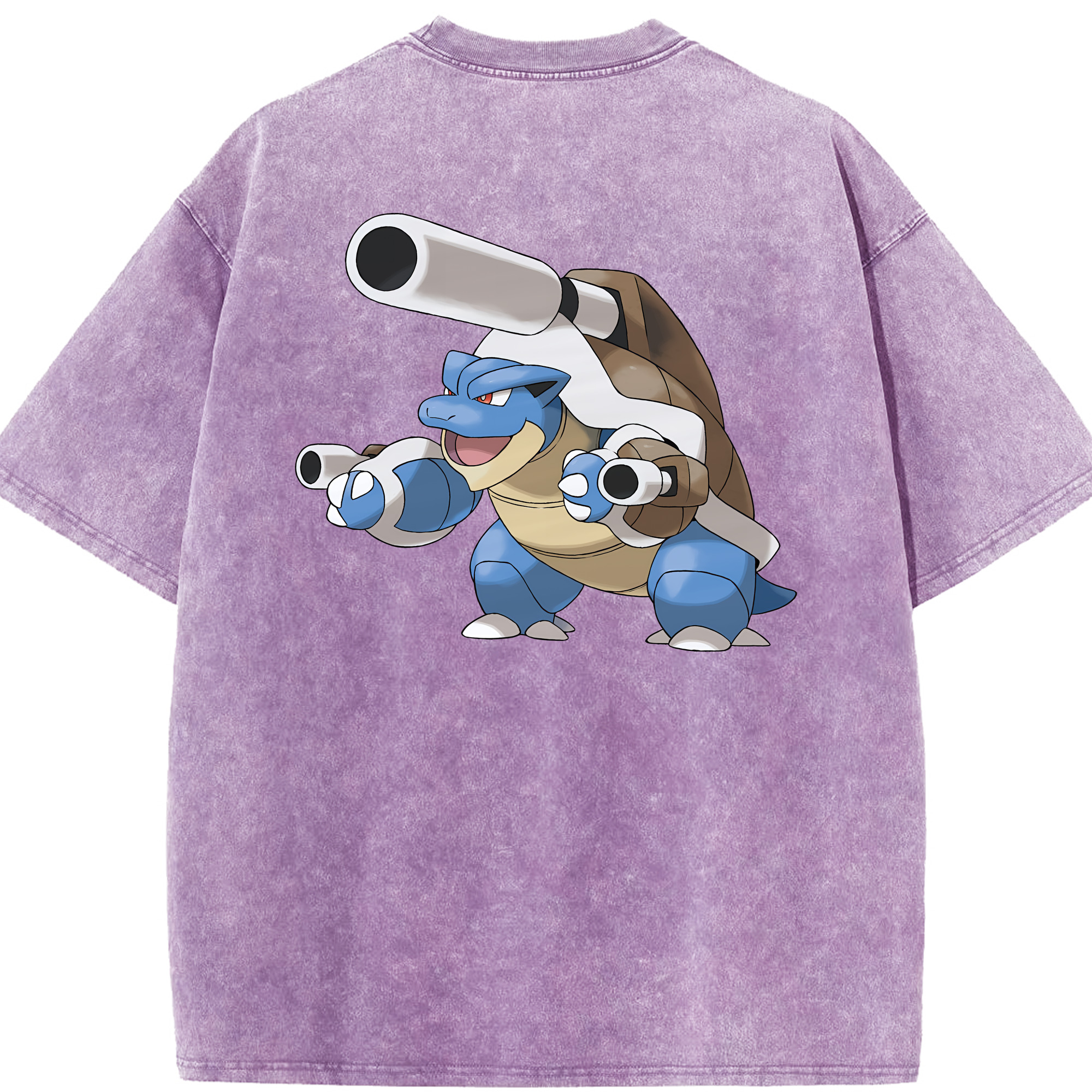 （画像用） ポケットモンスター Pokémon 綿100% ヴィンテージ風 半袖Tシャツ（背面プリント）