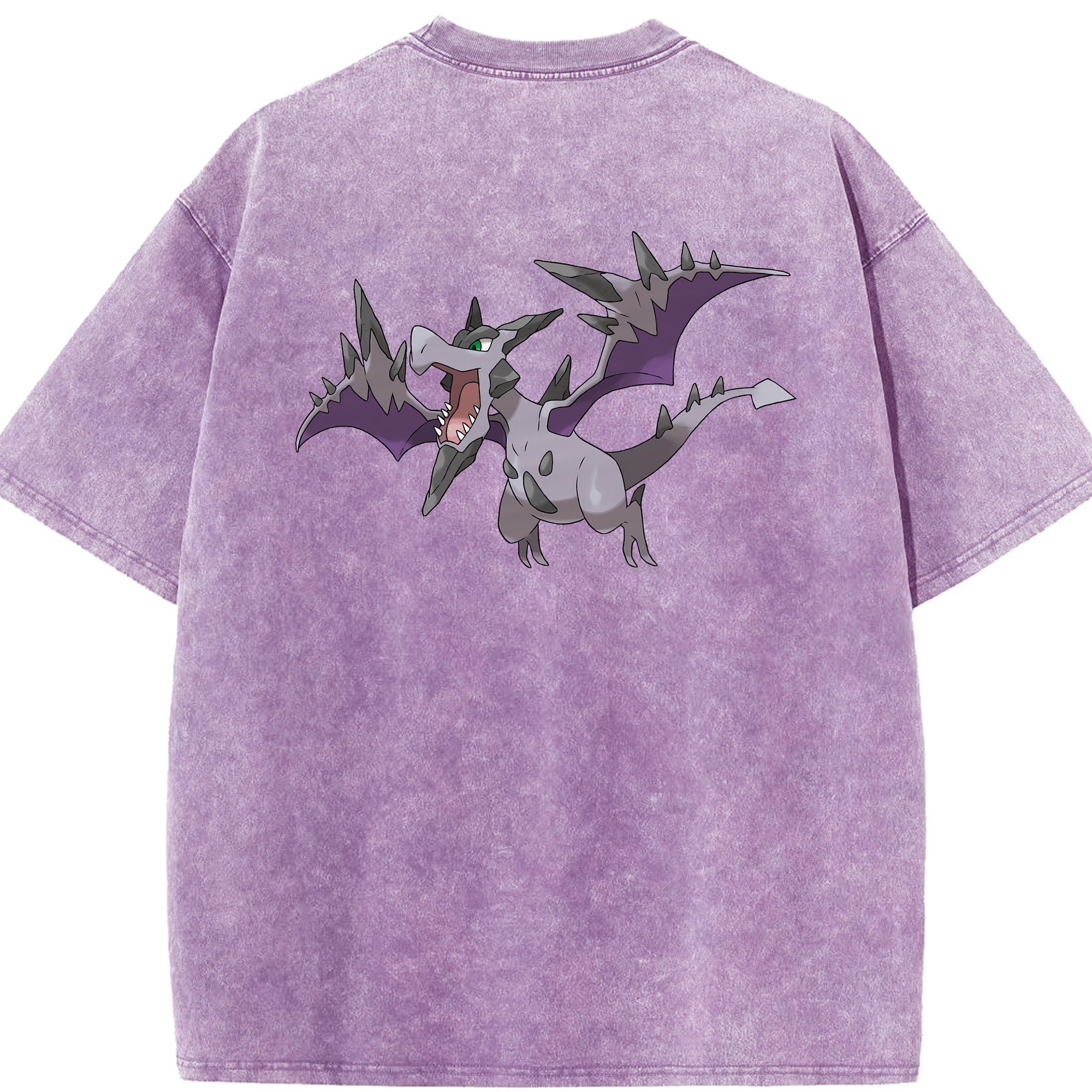 （画像用） ポケットモンスター Pokémon 綿100% ヴィンテージ風 半袖Tシャツ（背面プリント）