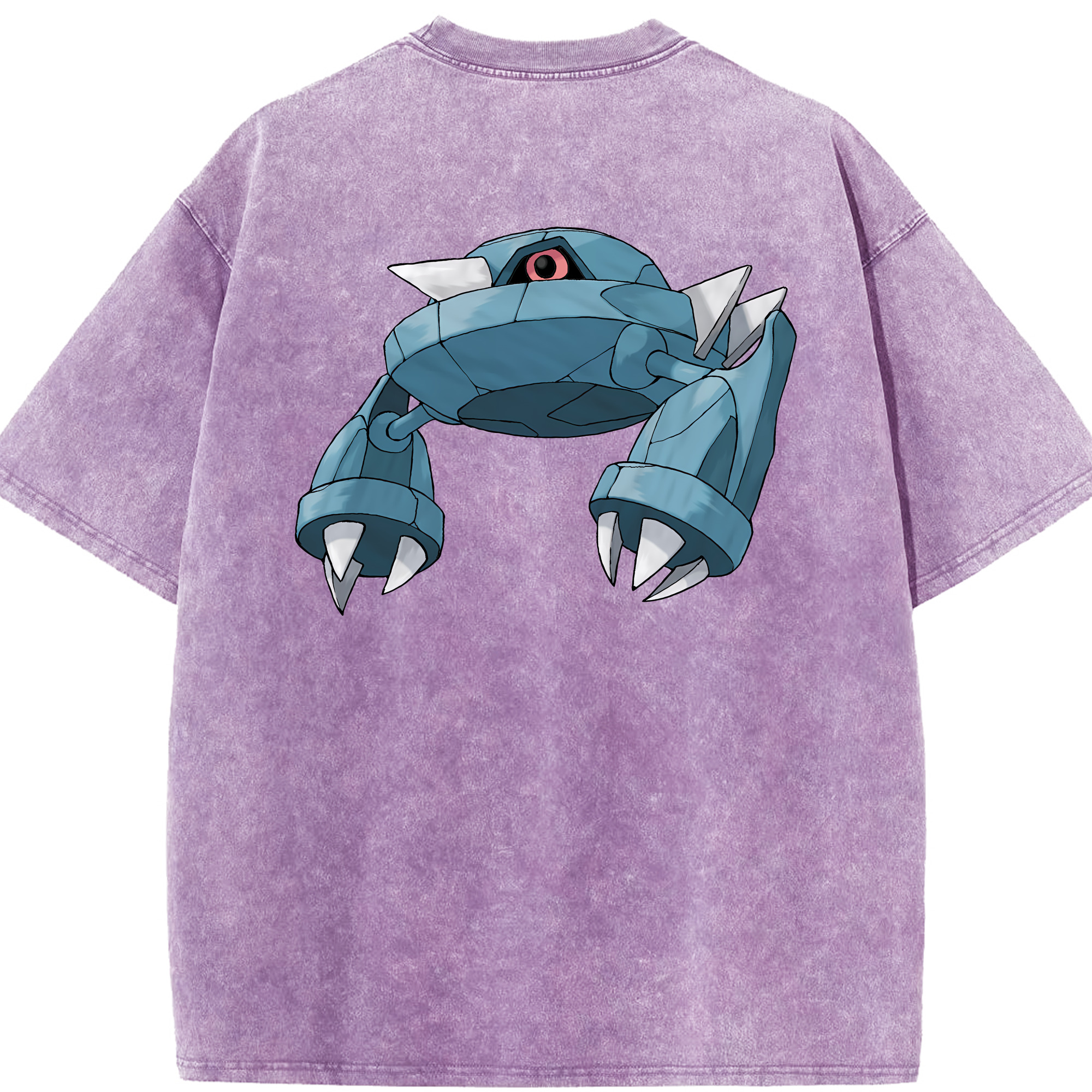 （画像用） ポケットモンスター Pokémon 綿100% ヴィンテージ風 半袖Tシャツ（背面プリント）