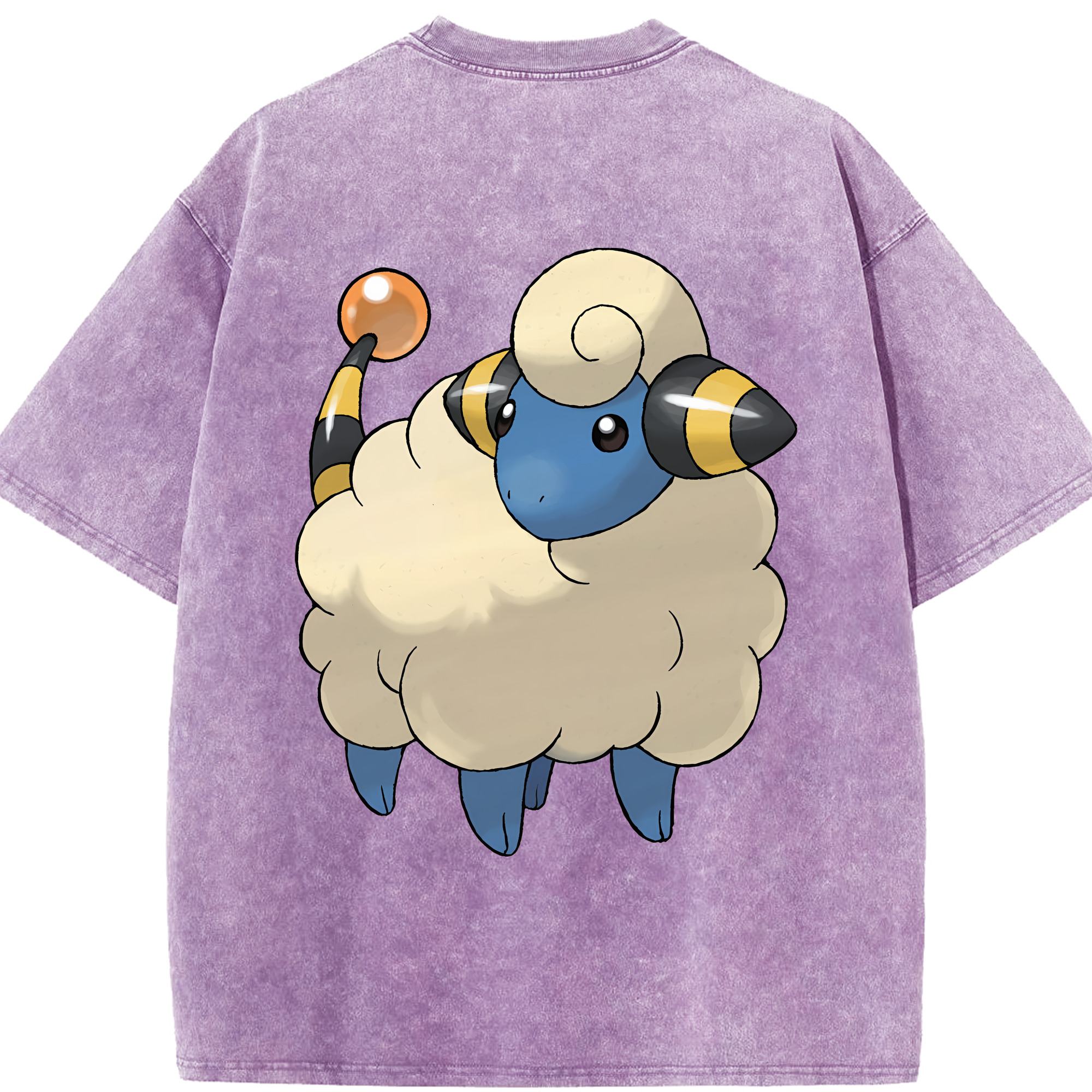 （画像用） ポケットモンスター Pokémon 綿100% ヴィンテージ風 半袖Tシャツ（背面プリント）