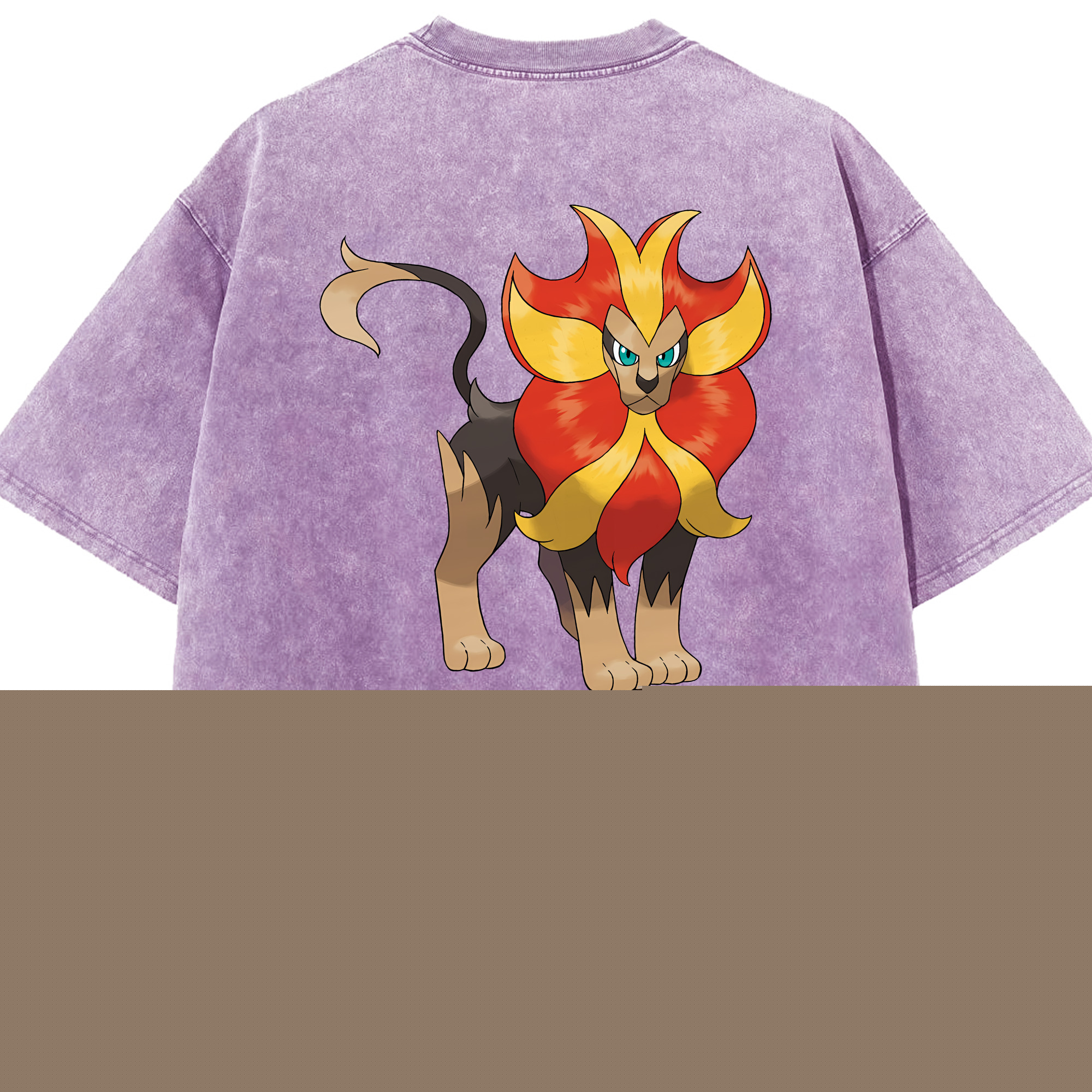 （画像用） ポケットモンスター Pokémon 綿100% ヴィンテージ風 半袖Tシャツ（背面プリント）