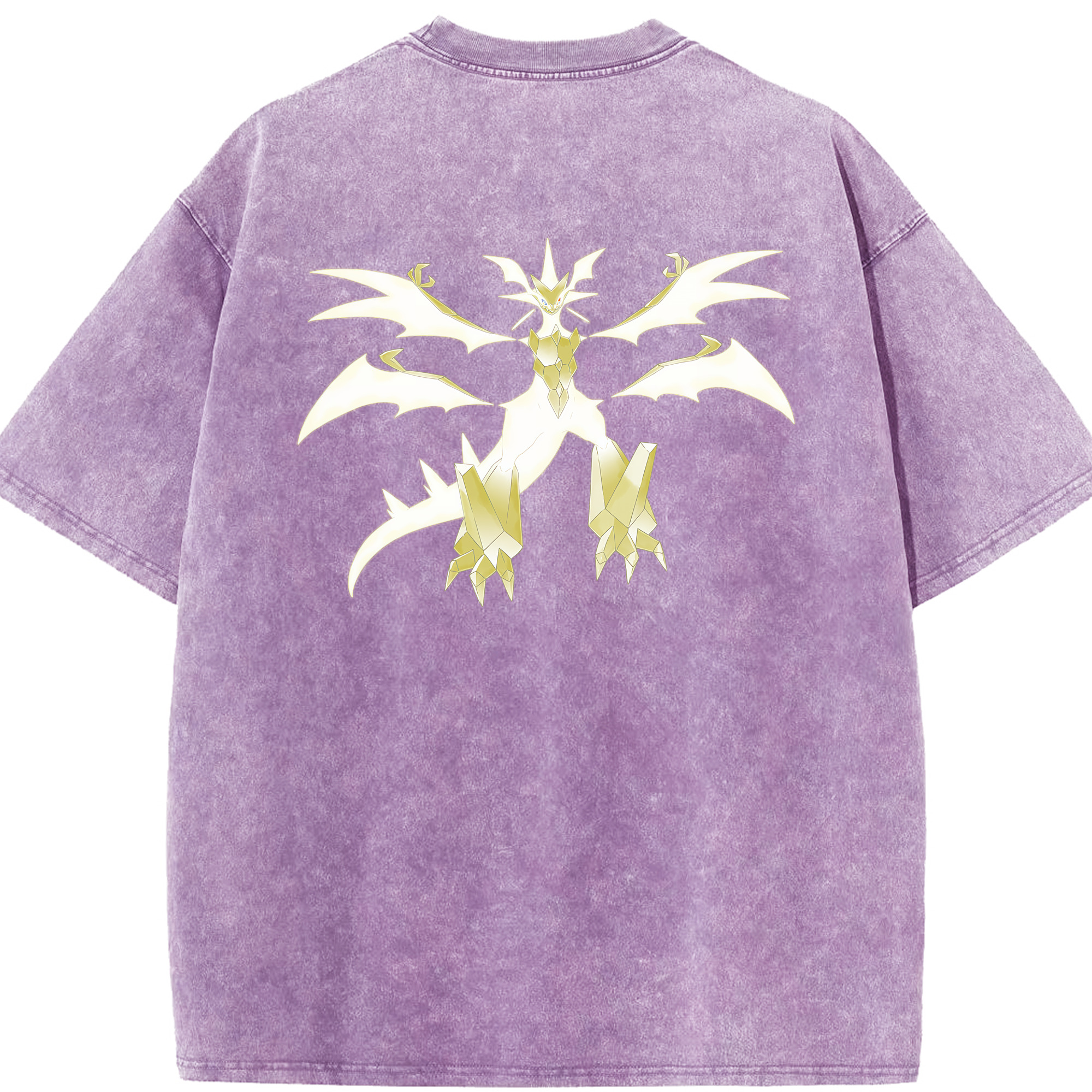 （画像用） ポケットモンスター Pokémon 綿100% ヴィンテージ風 半袖Tシャツ（背面プリント）