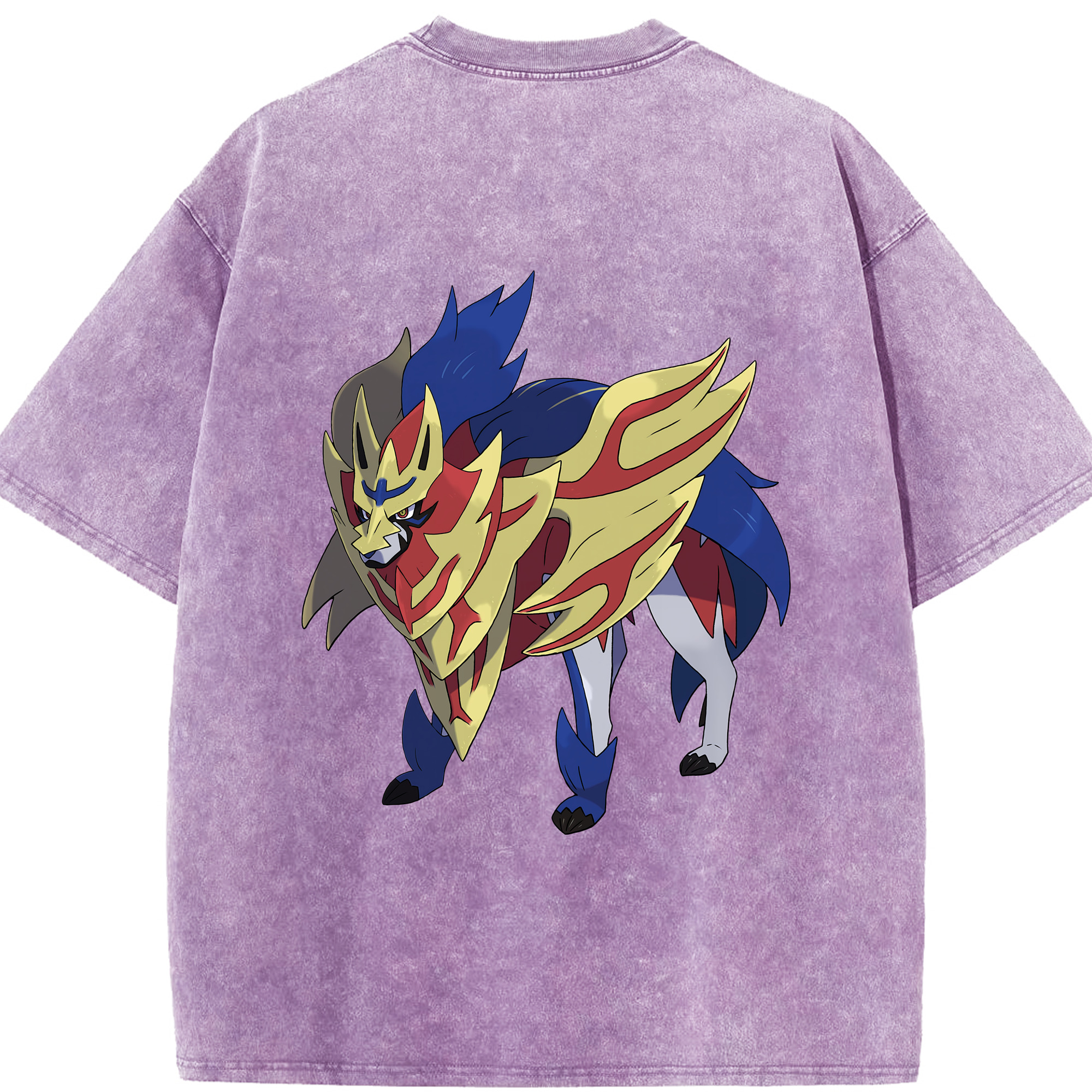 （画像用） ポケットモンスター Pokémon 綿100% ヴィンテージ風 半袖Tシャツ（背面プリント）