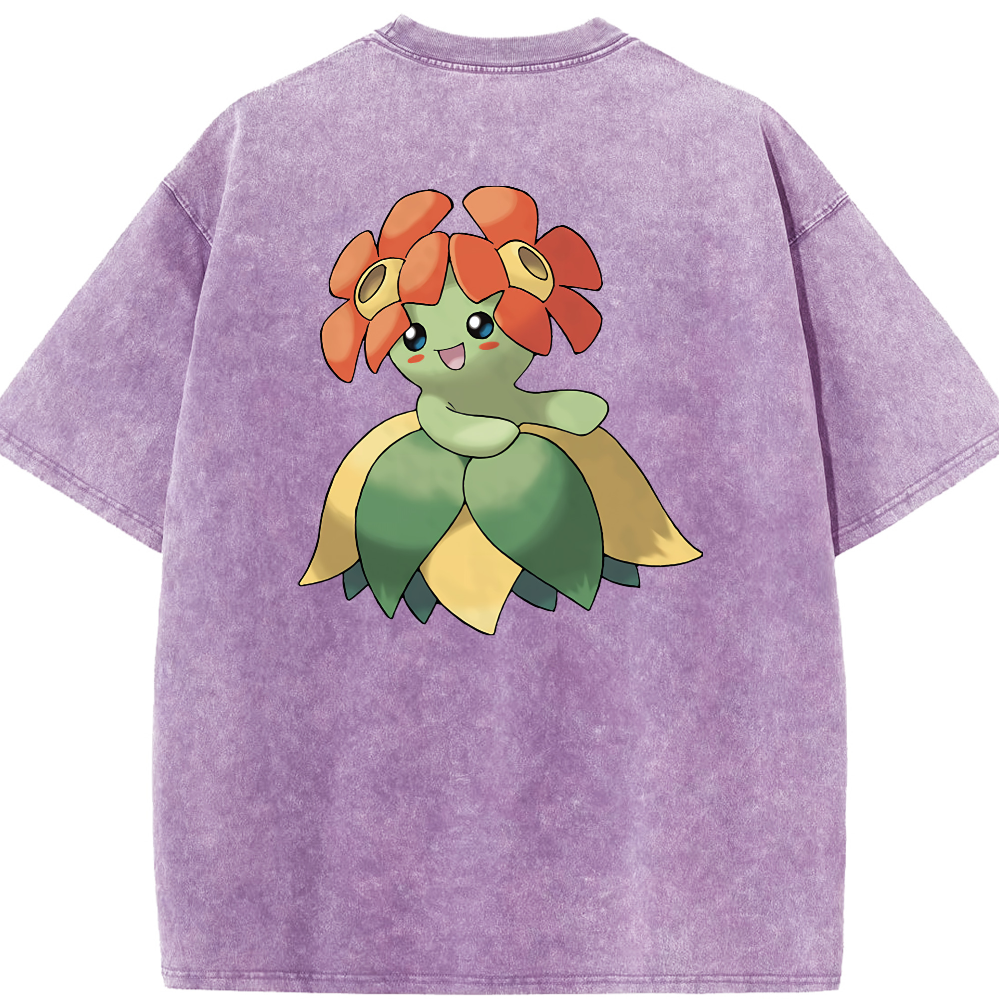 （画像用） ポケットモンスター Pokémon 綿100% ヴィンテージ風 半袖Tシャツ（背面プリント）