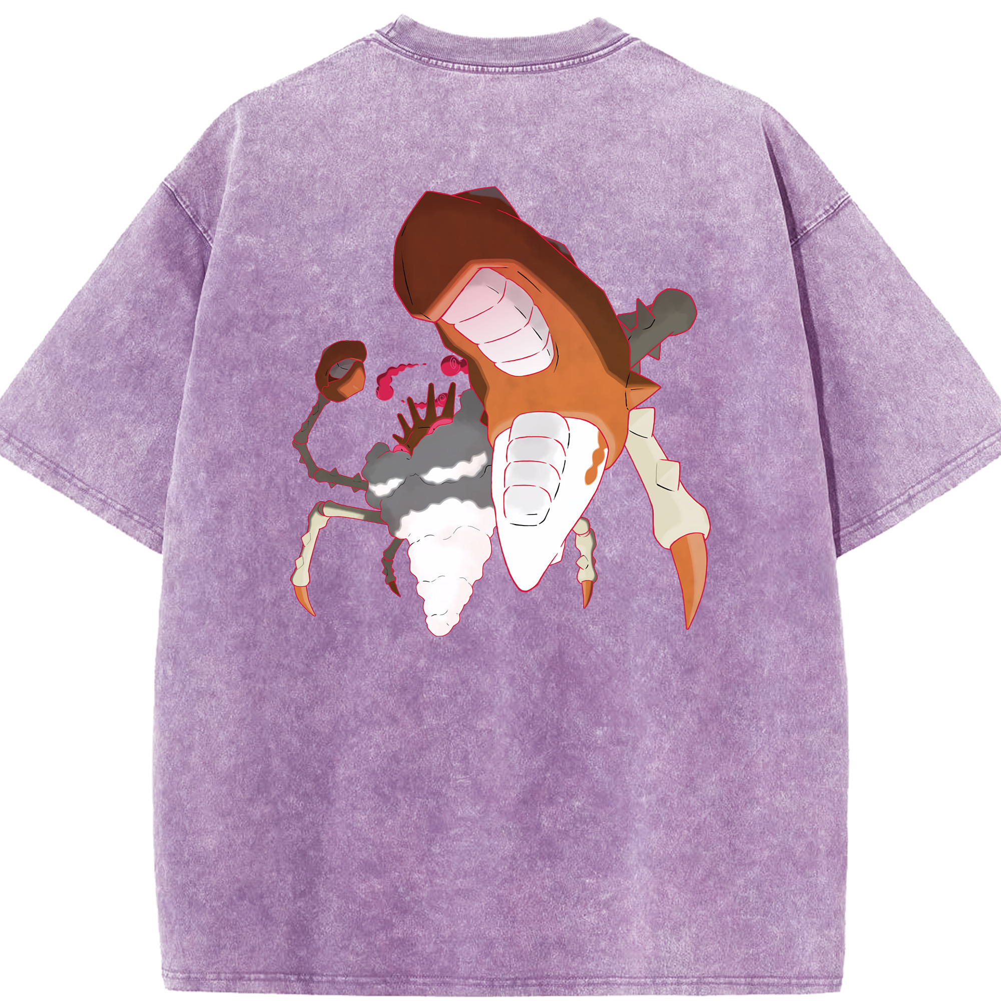 （画像用） ポケットモンスター Pokémon 綿100% ヴィンテージ風 半袖Tシャツ（背面プリント）