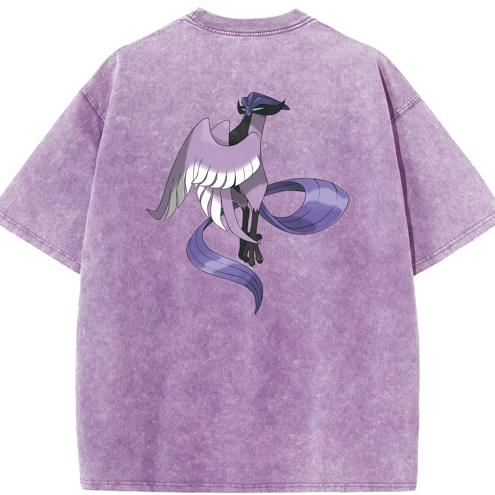 （画像用） ポケットモンスター Pokémon 綿100% ヴィンテージ風 半袖Tシャツ（背面プリント）