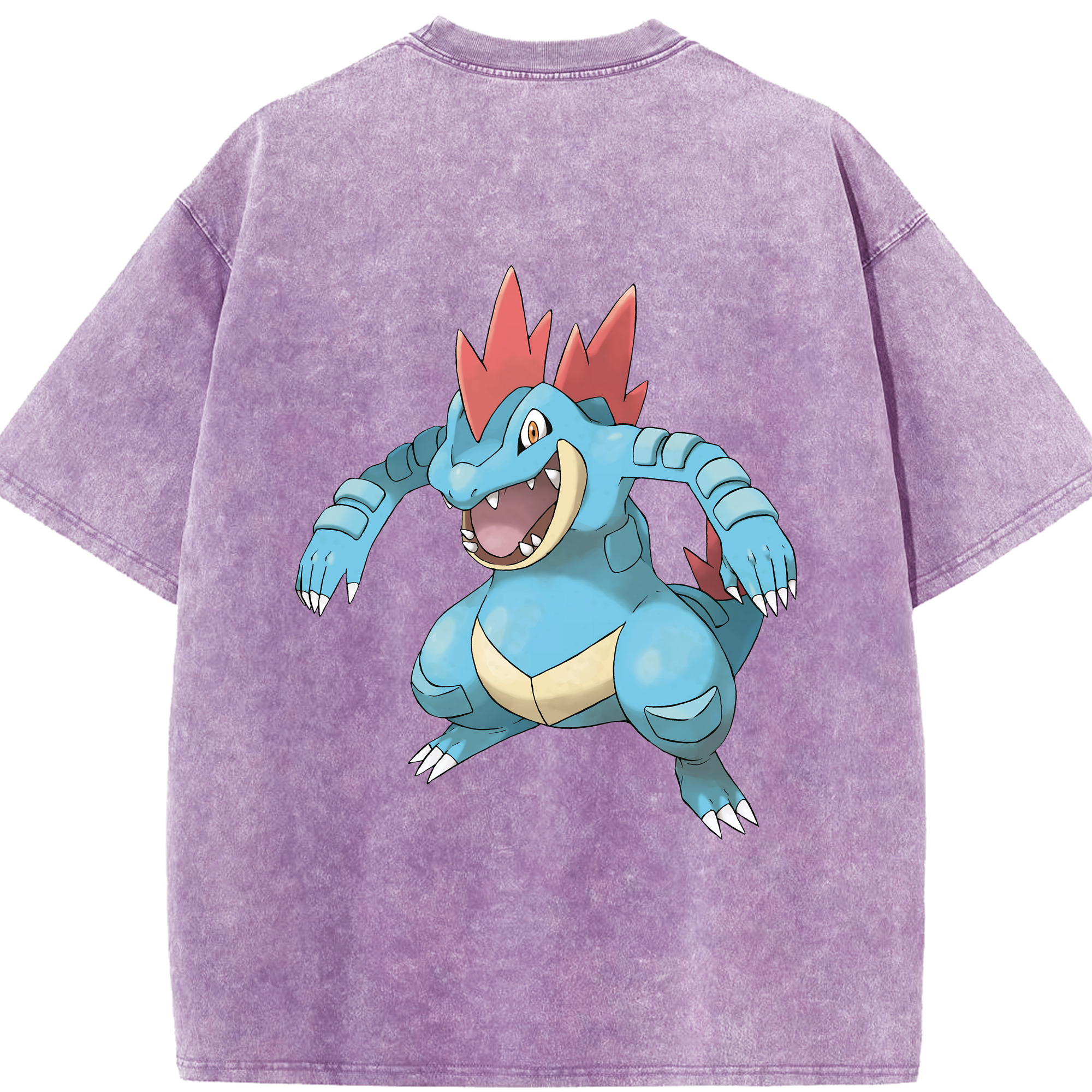 （画像用） ポケットモンスター Pokémon 綿100% ヴィンテージ風 半袖Tシャツ（背面プリント）
