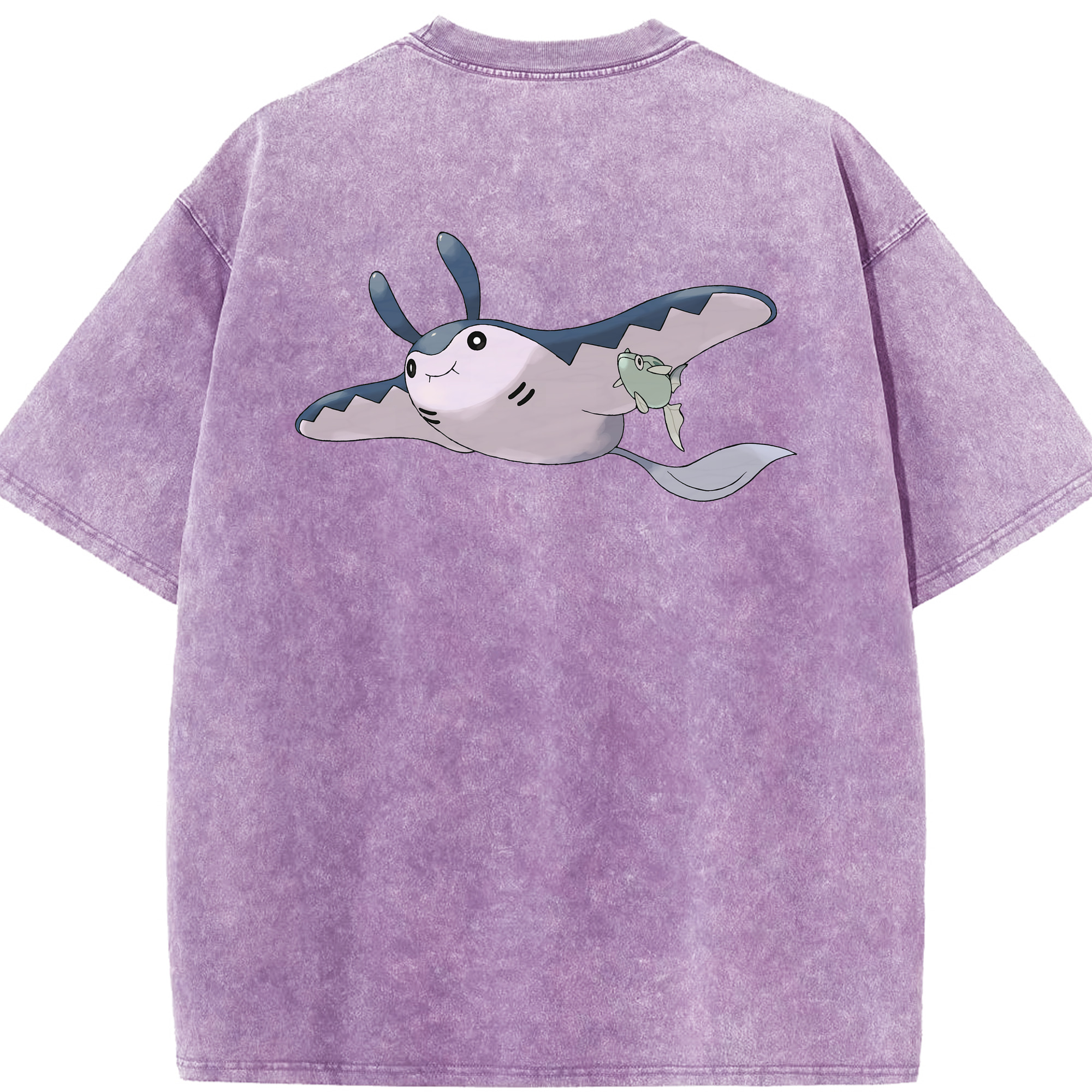（画像用） ポケットモンスター Pokémon 綿100% ヴィンテージ風 半袖Tシャツ（背面プリント）
