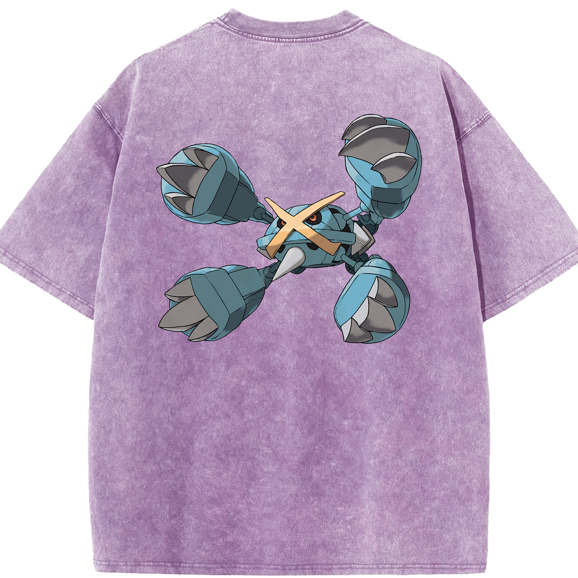 （画像用） ポケットモンスター Pokémon 綿100% ヴィンテージ風 半袖Tシャツ（背面プリント）