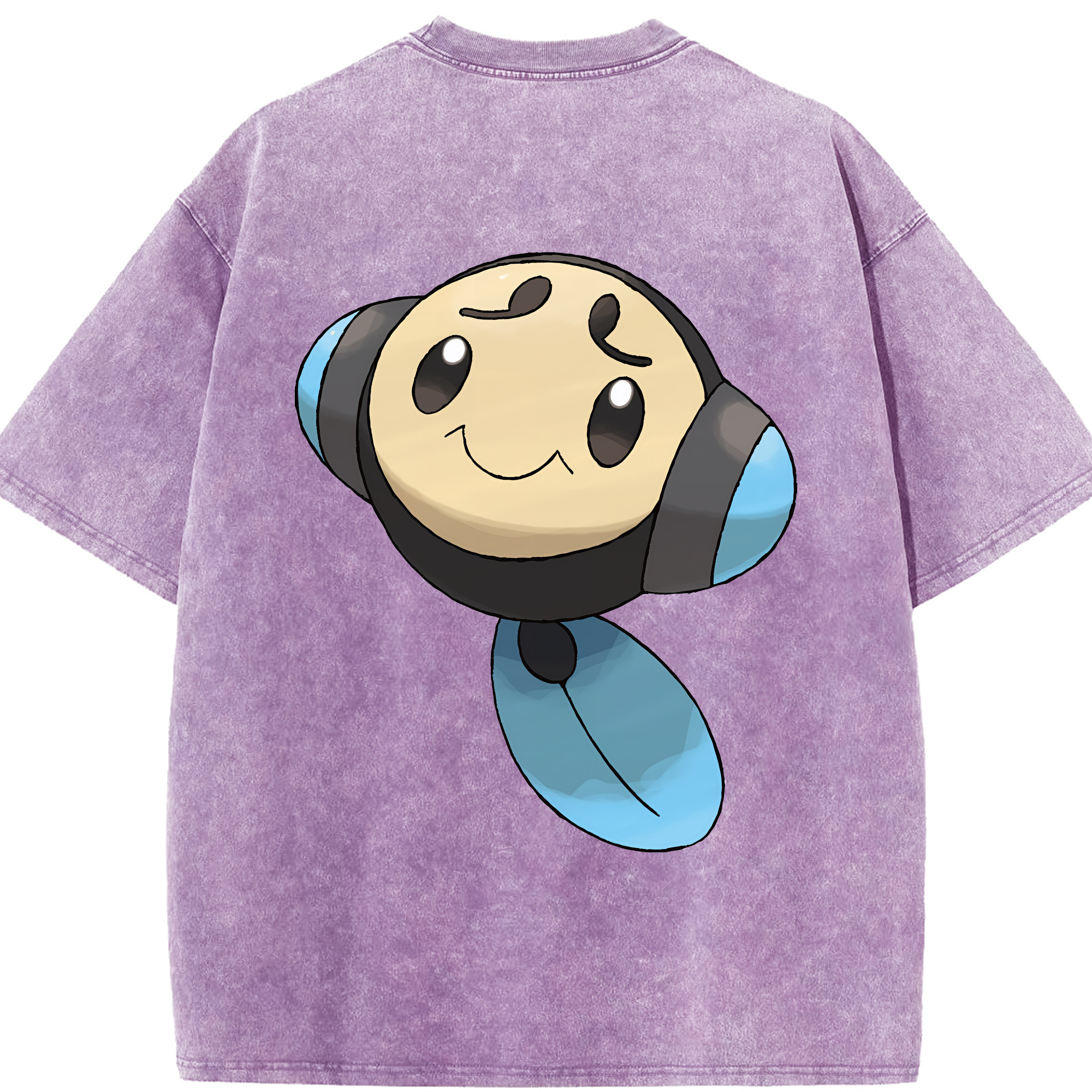 （画像用） ポケットモンスター Pokémon 綿100% ヴィンテージ風 半袖Tシャツ（背面プリント）
