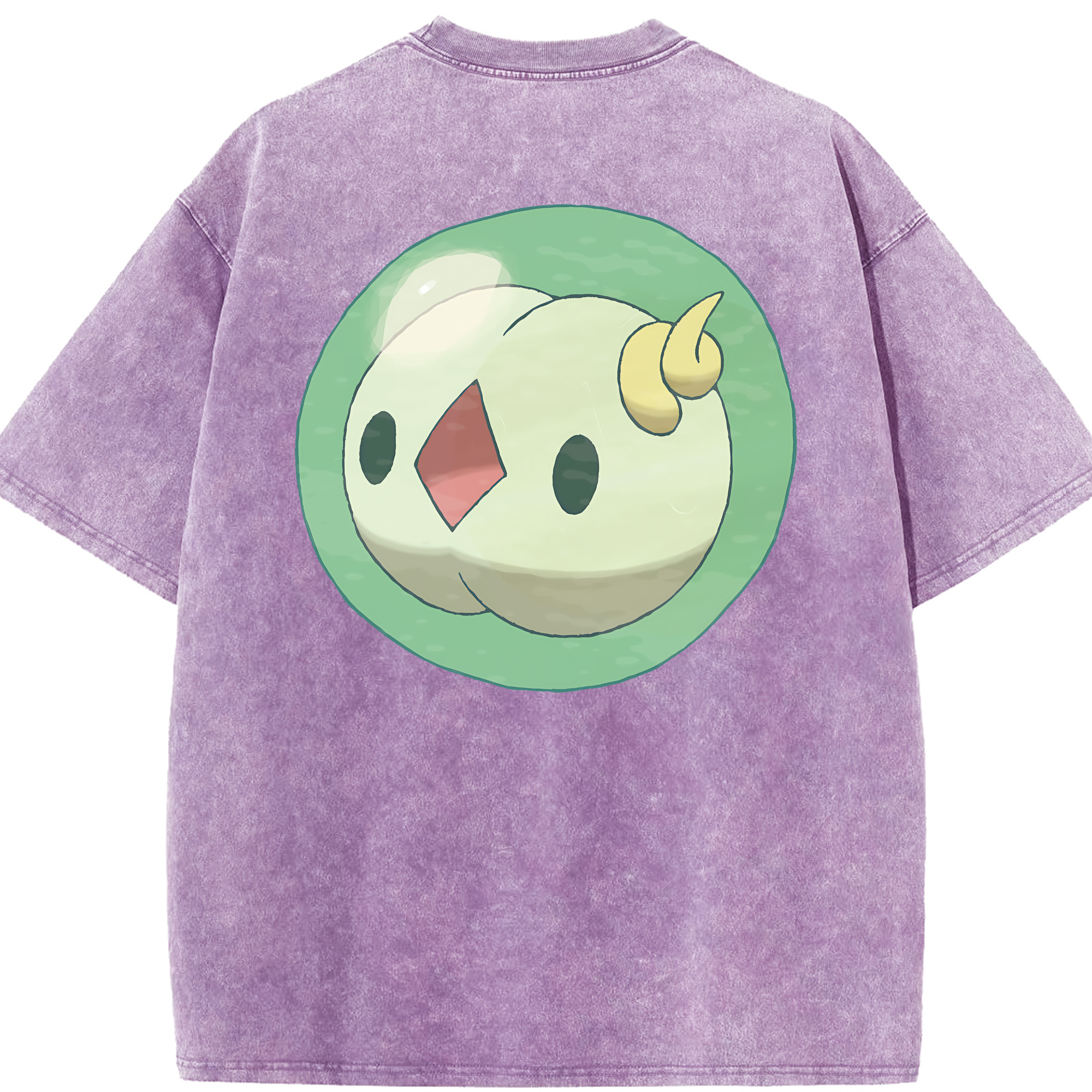 （画像用） ポケットモンスター Pokémon 綿100% ヴィンテージ風 半袖Tシャツ（背面プリント）