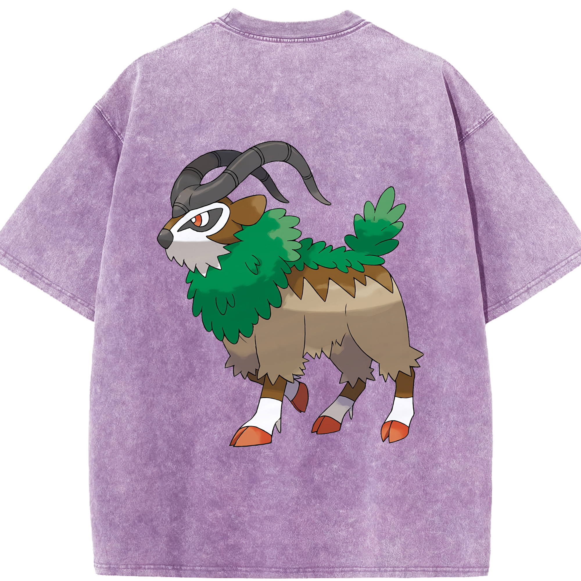 （画像用） ポケットモンスター Pokémon 綿100% ヴィンテージ風 半袖Tシャツ（背面プリント）