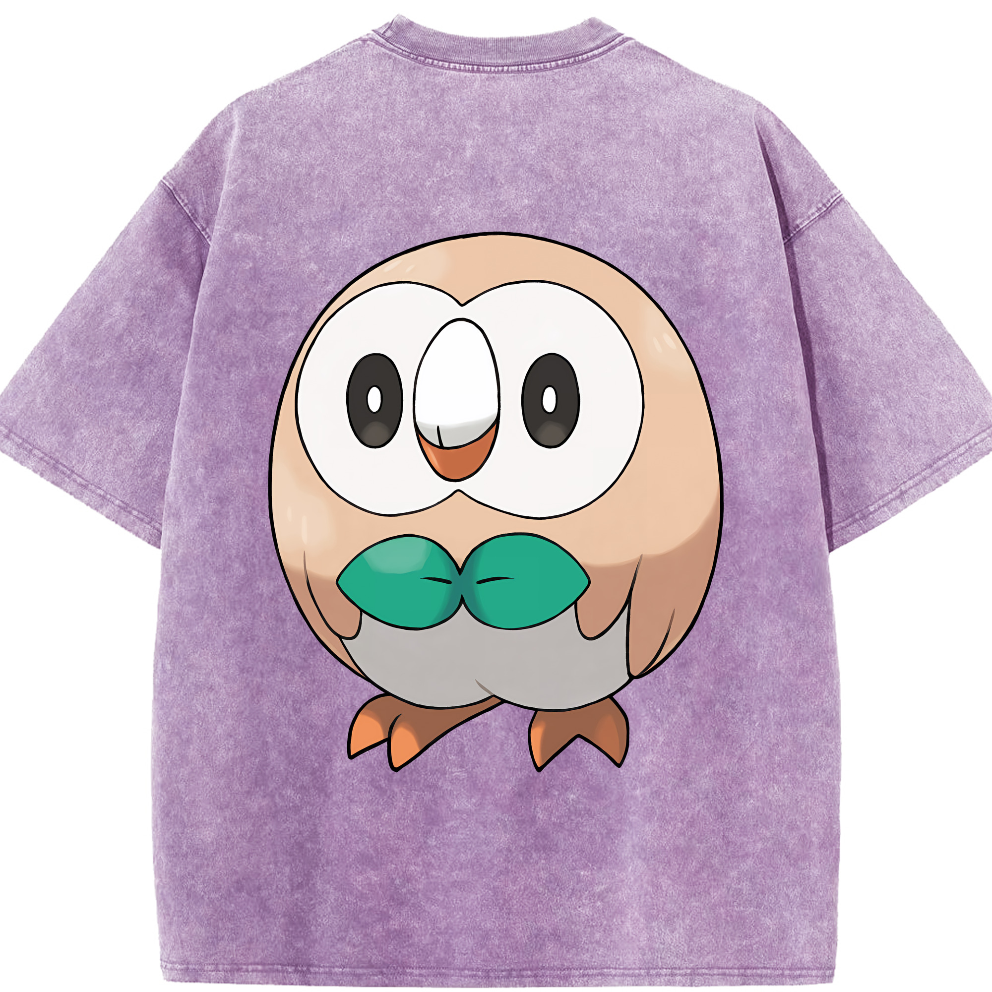 （画像用） ポケットモンスター Pokémon 綿100% ヴィンテージ風 半袖Tシャツ（背面プリント）