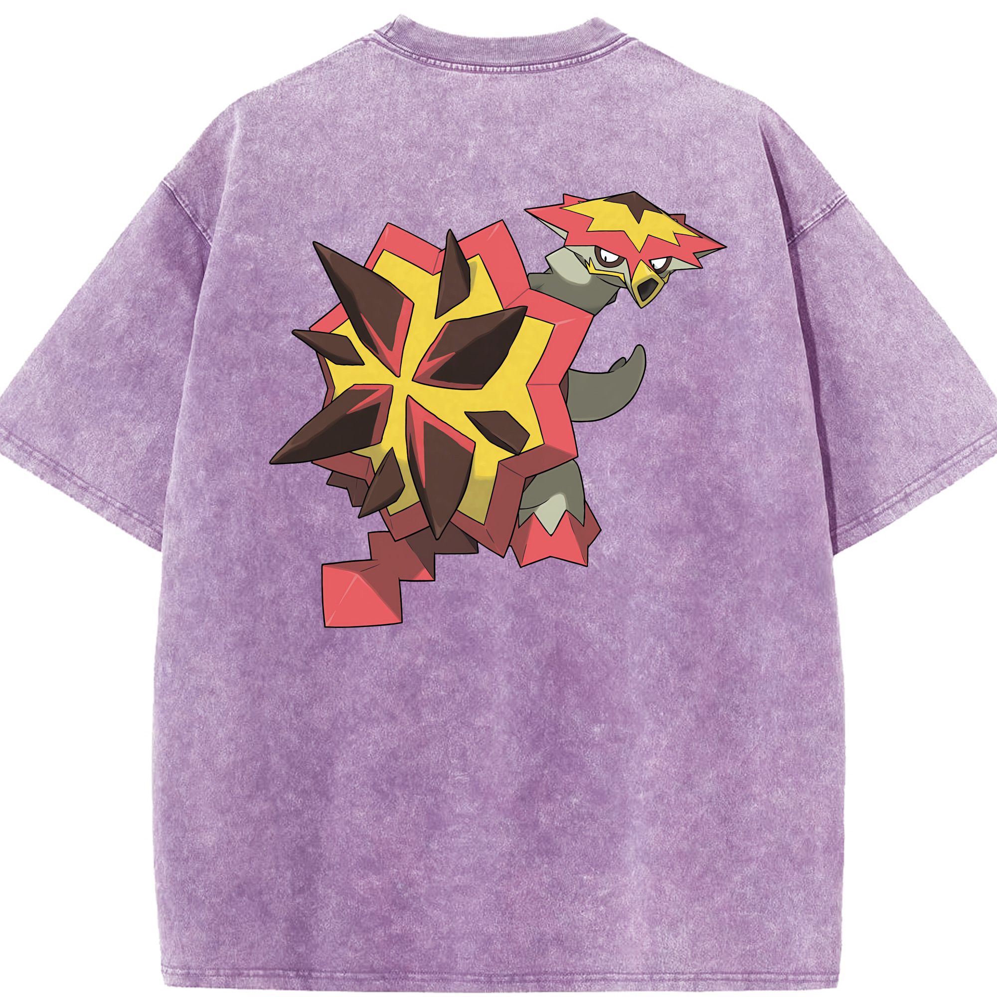 （画像用） ポケットモンスター Pokémon 綿100% ヴィンテージ風 半袖Tシャツ（背面プリント）