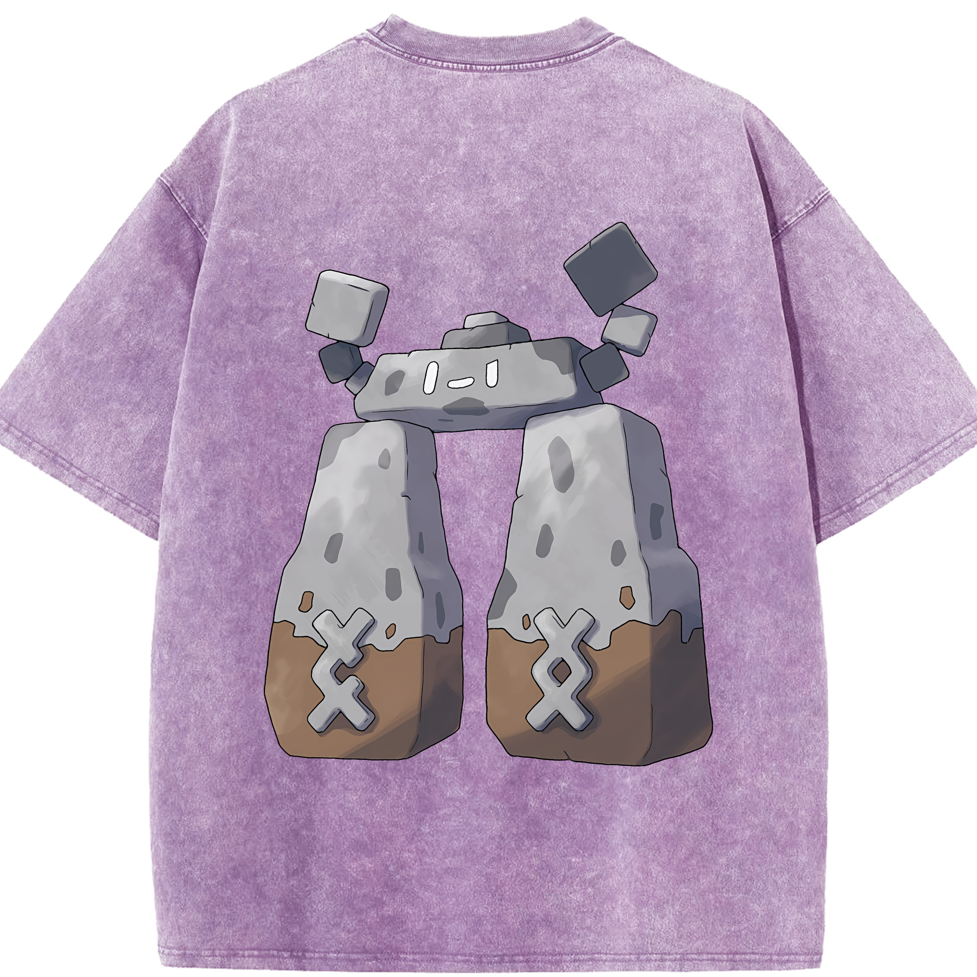 （画像用） ポケットモンスター Pokémon 綿100% ヴィンテージ風 半袖Tシャツ（背面プリント）