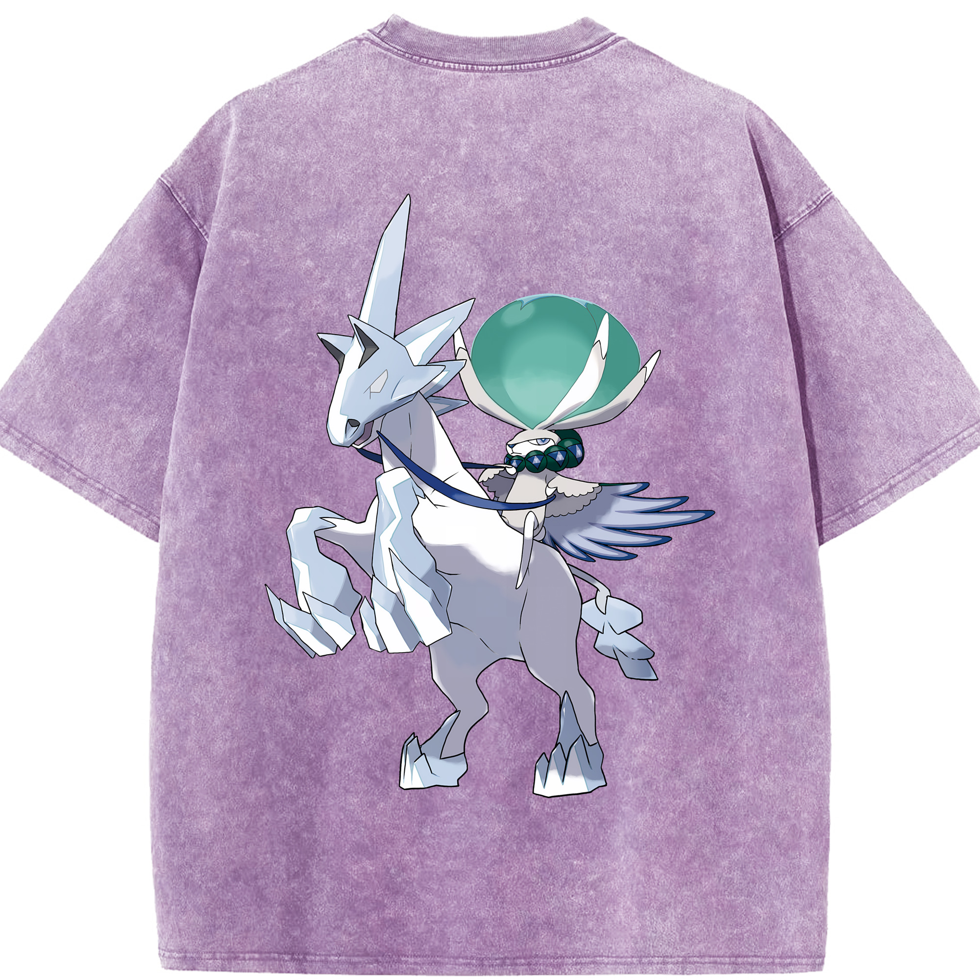 （画像用） ポケットモンスター Pokémon 綿100% ヴィンテージ風 半袖Tシャツ（背面プリント）