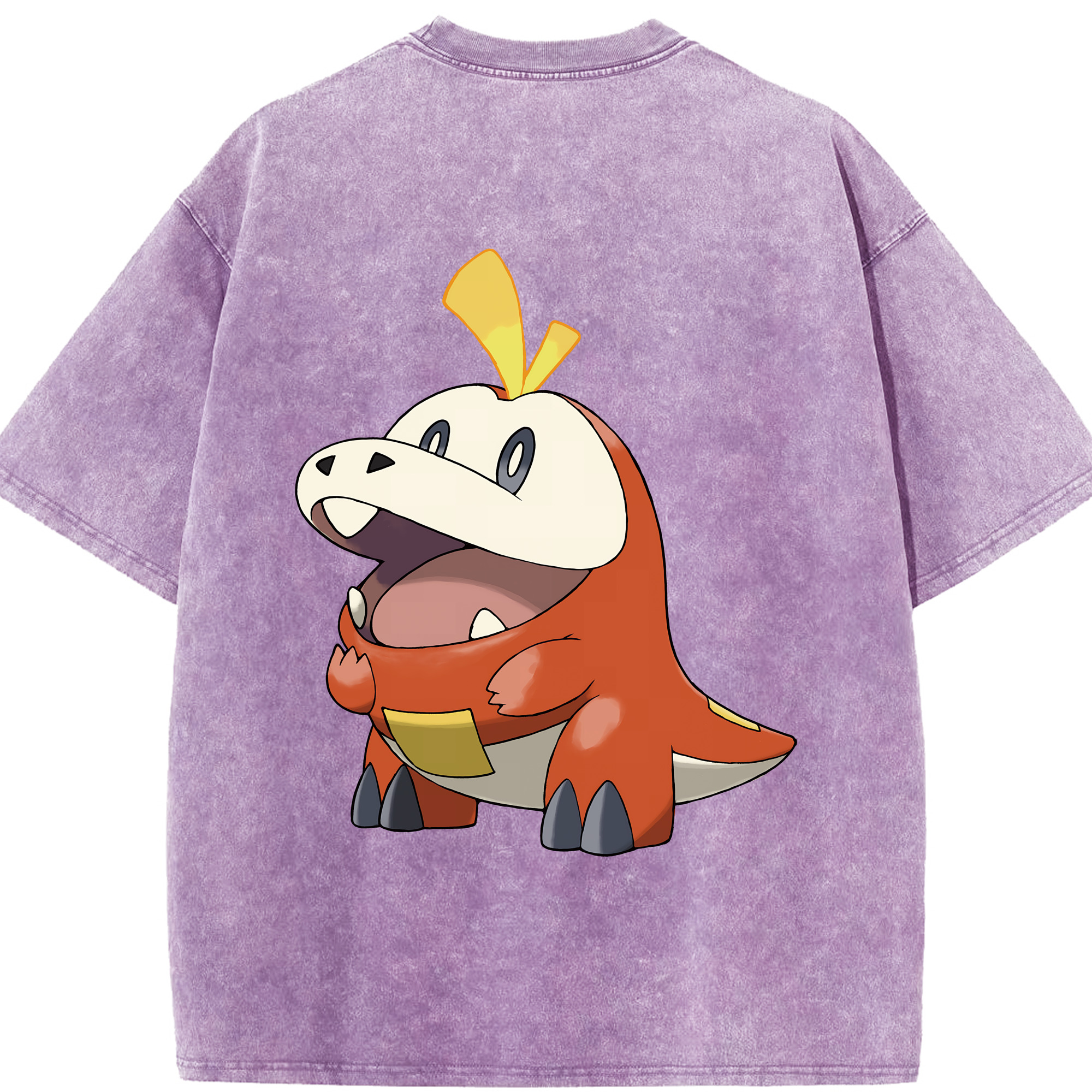 （画像用） ポケットモンスター Pokémon 綿100% ヴィンテージ風 半袖Tシャツ（背面プリント）