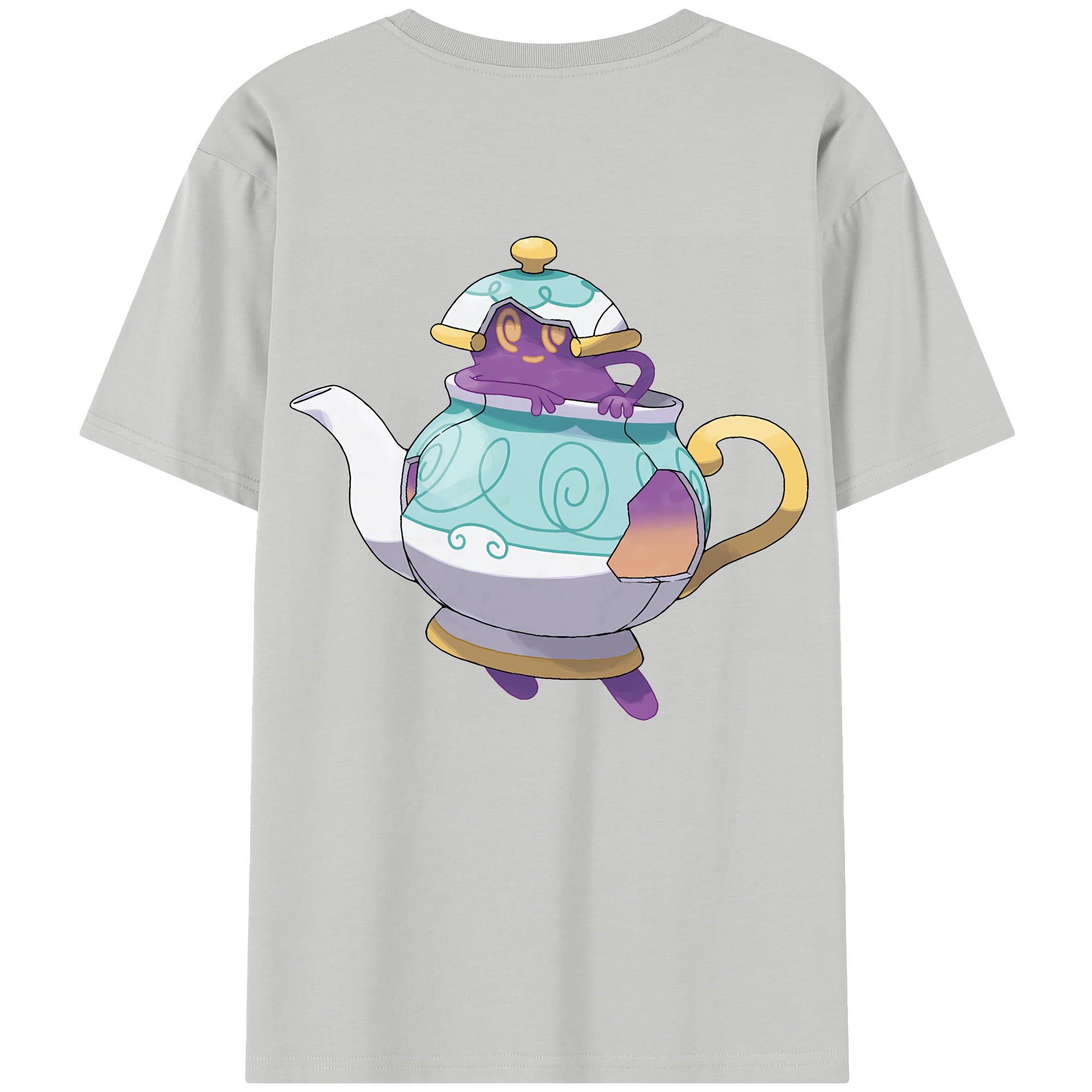 （画像用） ポケットモンスター Pokémon レディース半袖Tシャツ(バックプリント)