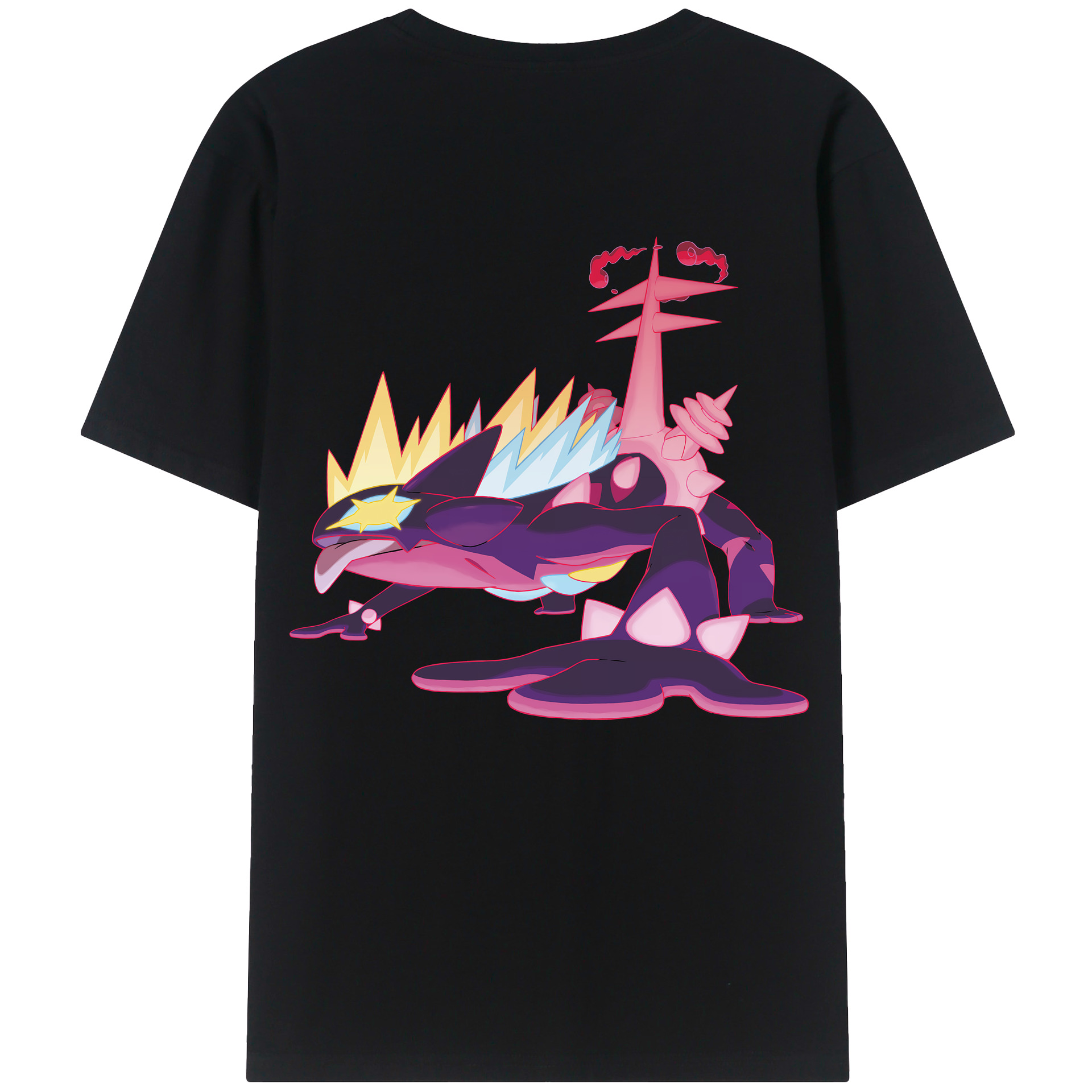 （画像用） ポケットモンスター Pokémon レディース半袖Tシャツ(バックプリント)