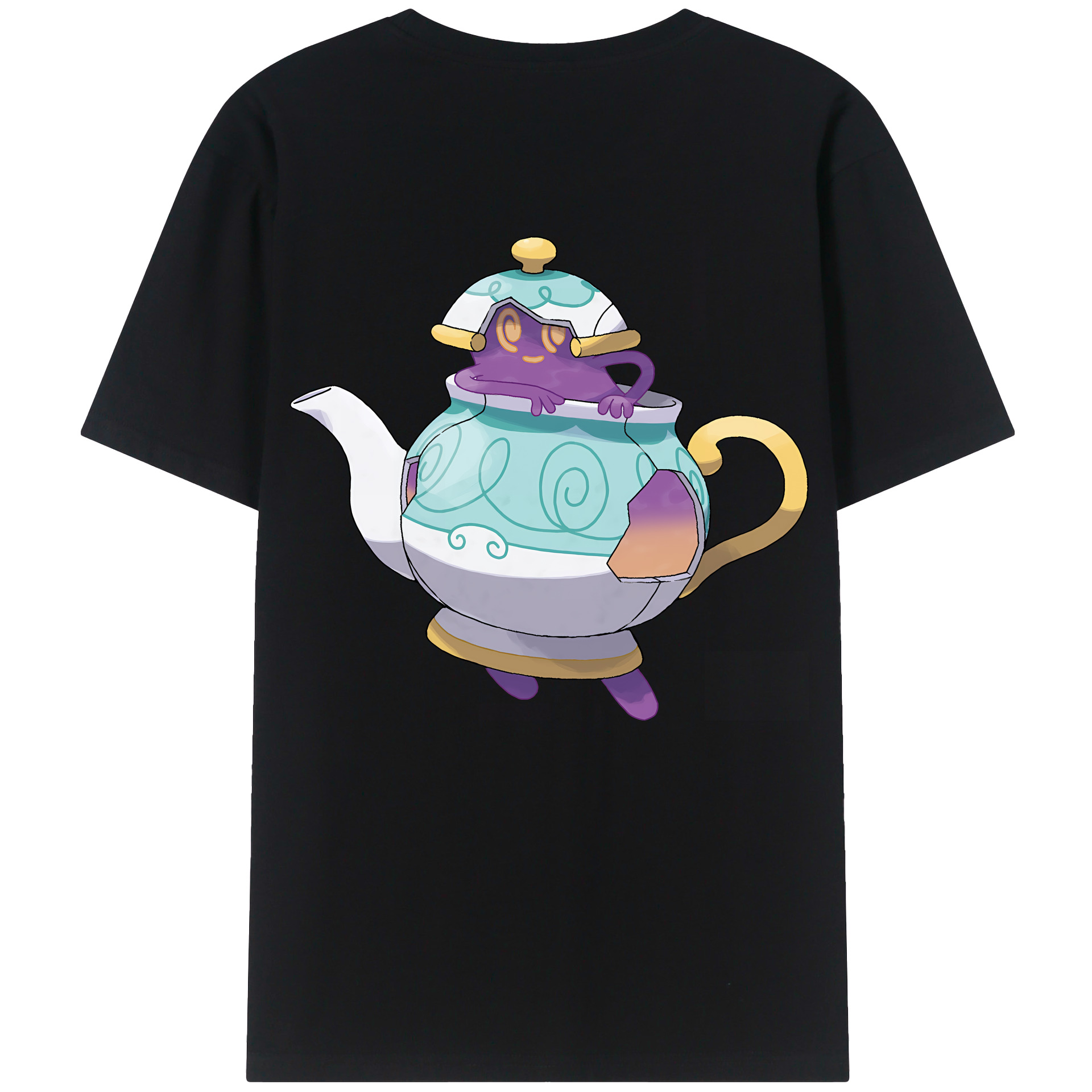 （画像用） ポケットモンスター Pokémon レディース半袖Tシャツ(バックプリント)