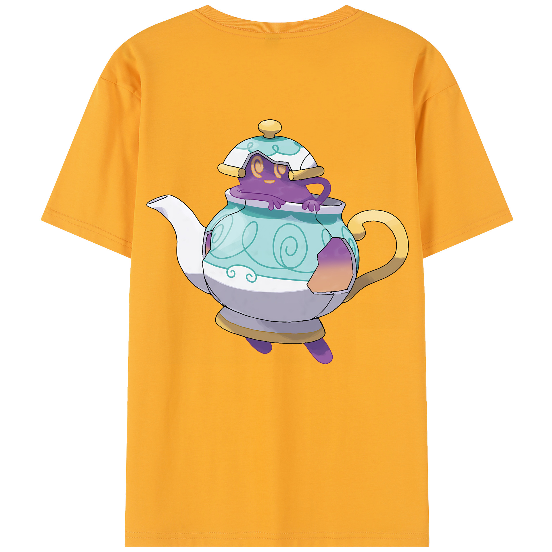 （画像用） ポケットモンスター Pokémon レディース半袖Tシャツ(バックプリント)