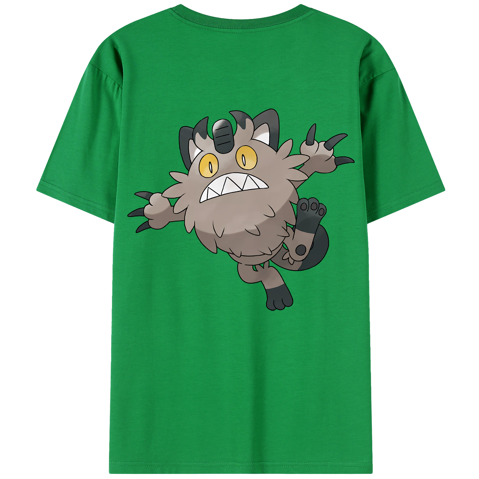 （画像用） ポケットモンスター Pokémon レディース半袖Tシャツ(バックプリント)