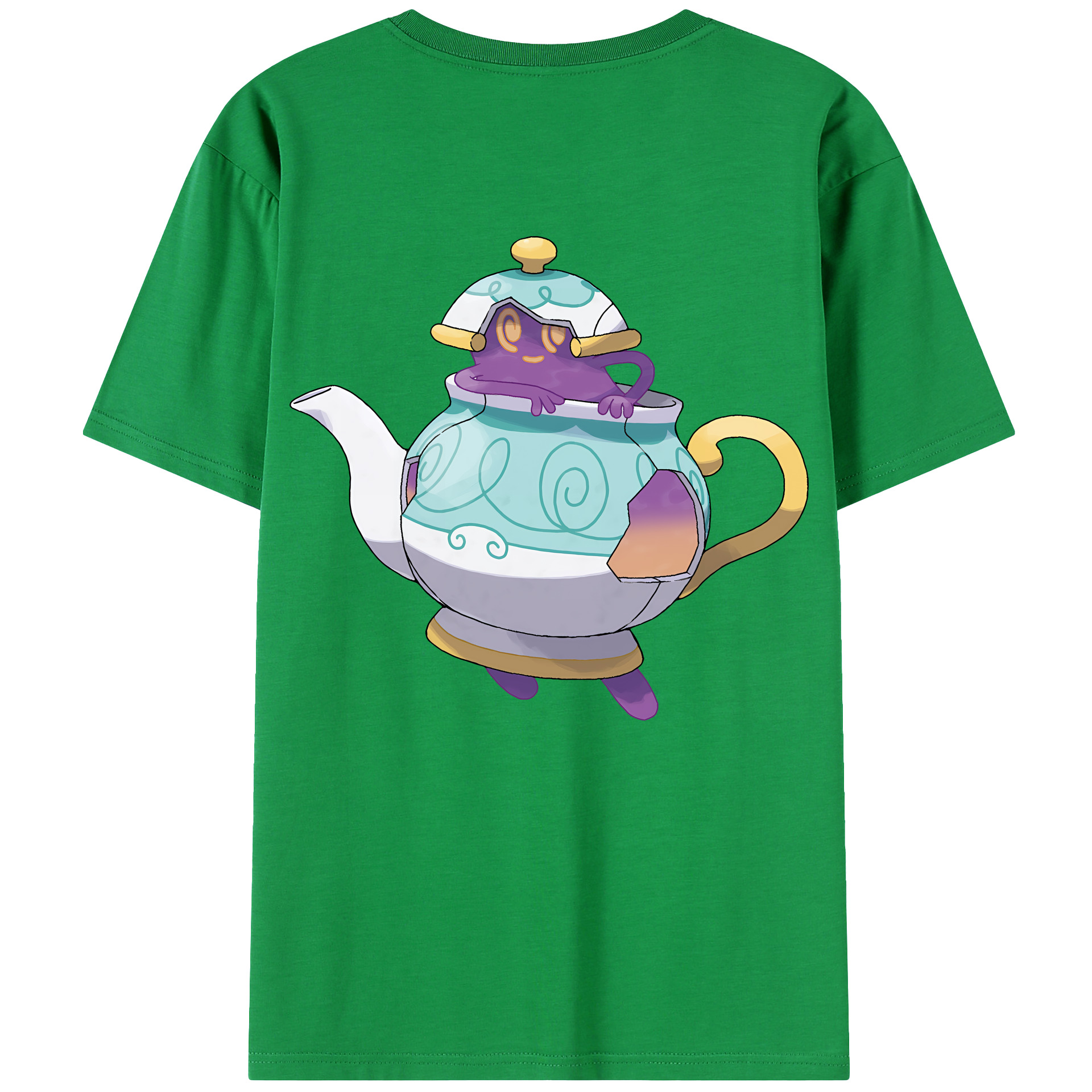 （画像用） ポケットモンスター Pokémon レディース半袖Tシャツ(バックプリント)