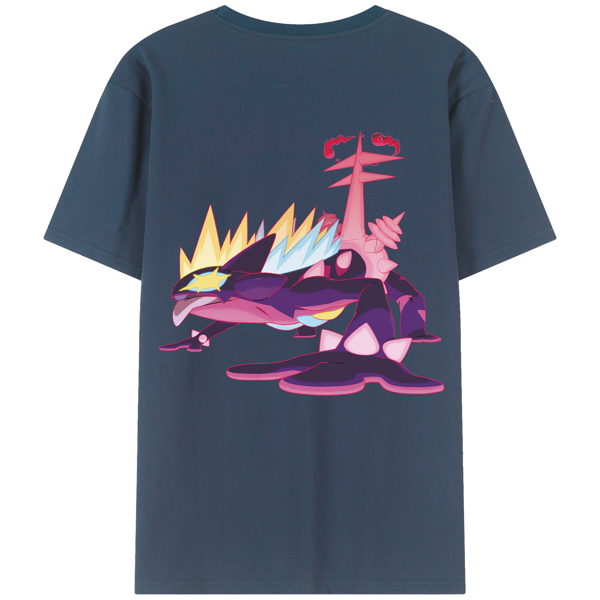（画像用） ポケットモンスター Pokémon レディース半袖Tシャツ(バックプリント)