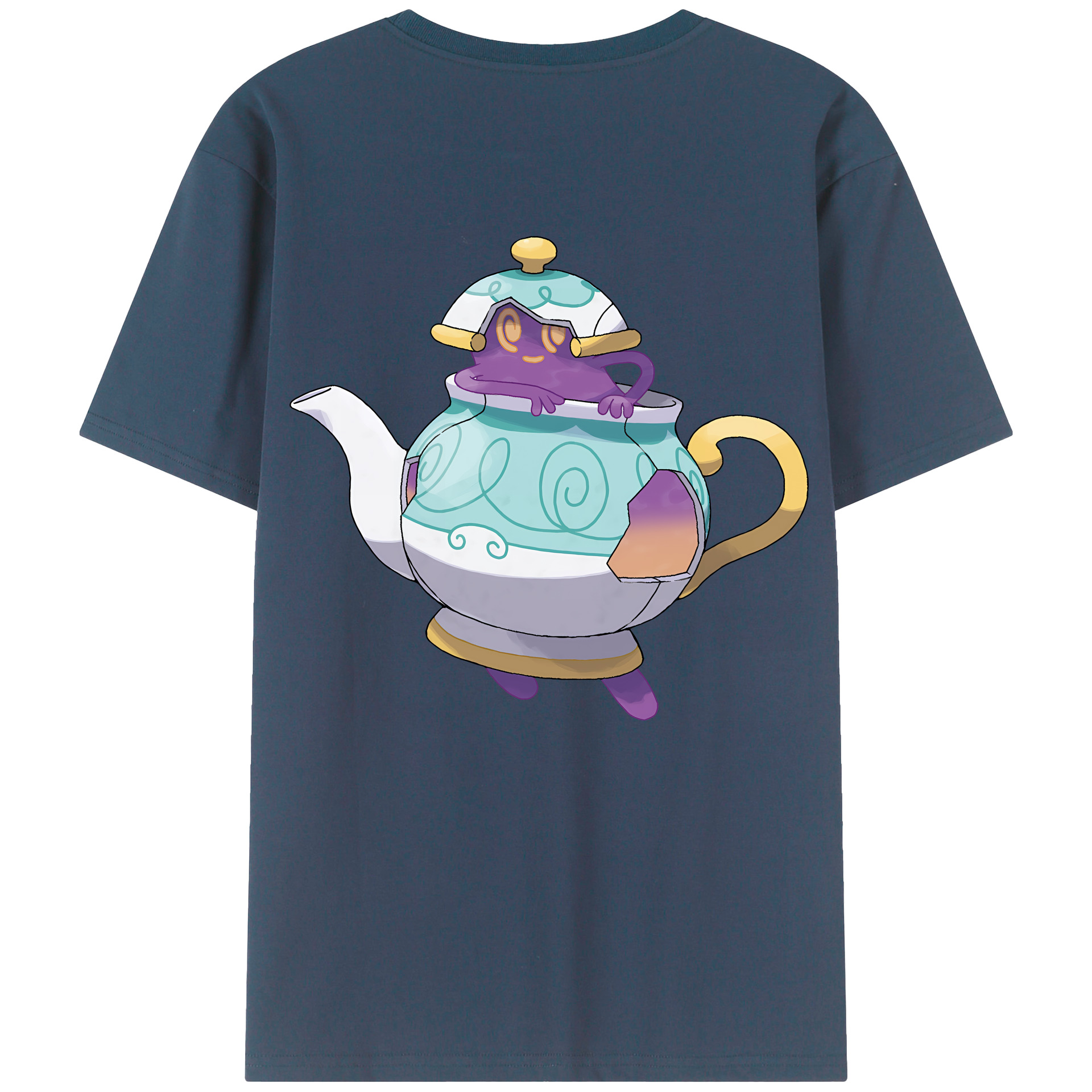 （画像用） ポケットモンスター Pokémon レディース半袖Tシャツ(バックプリント)