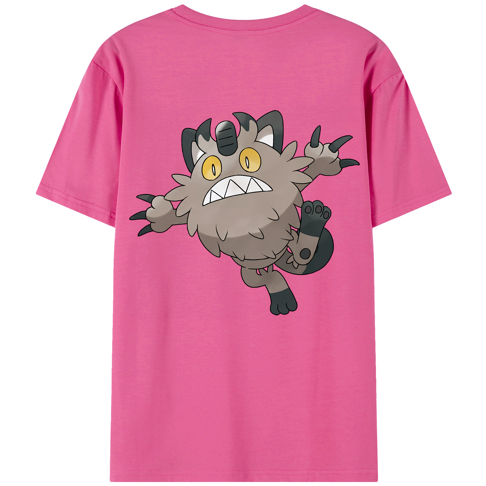 （画像用） ポケットモンスター Pokémon レディース半袖Tシャツ(バックプリント)