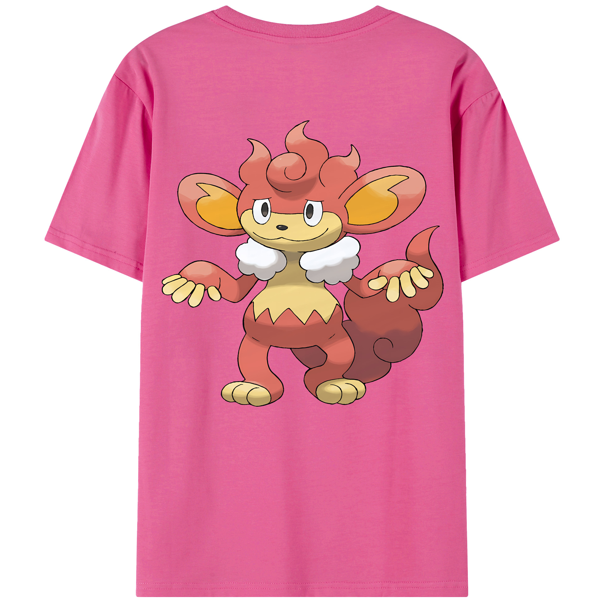 （画像用） ポケットモンスター Pokémon レディース半袖Tシャツ(バックプリント)