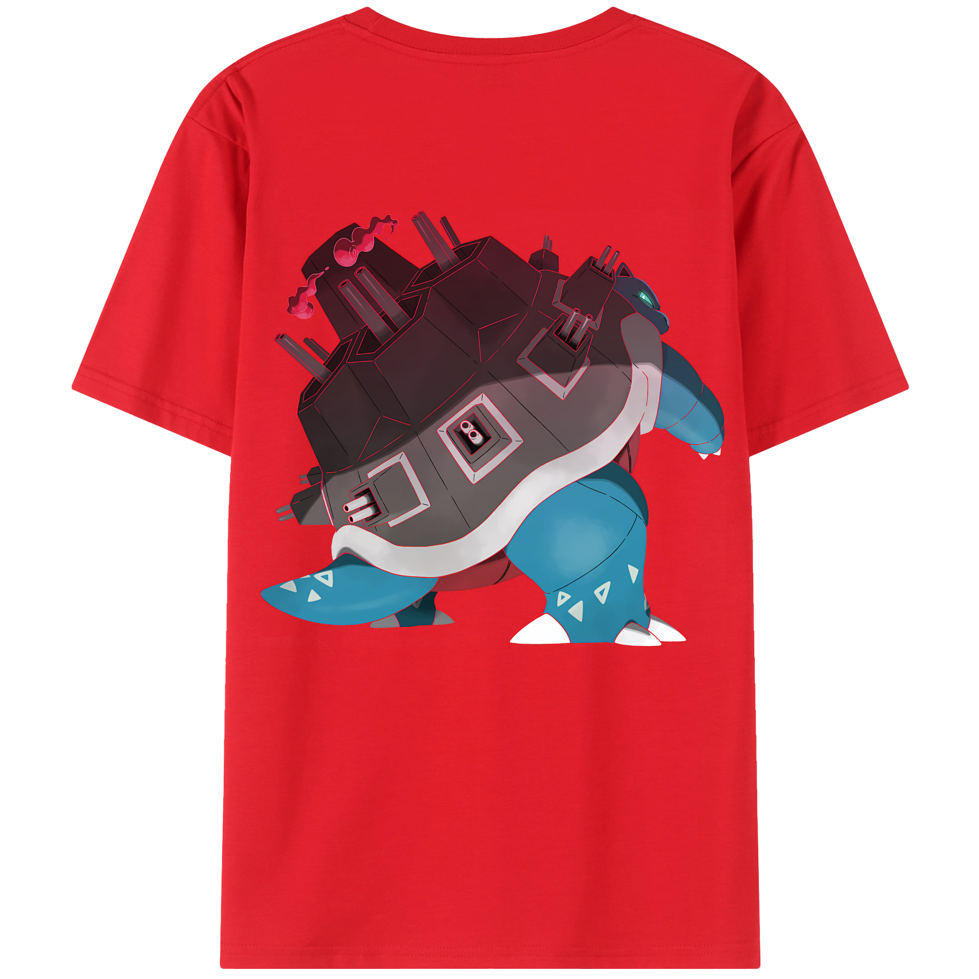 （画像用） ポケットモンスター Pokémon レディース半袖Tシャツ(バックプリント)